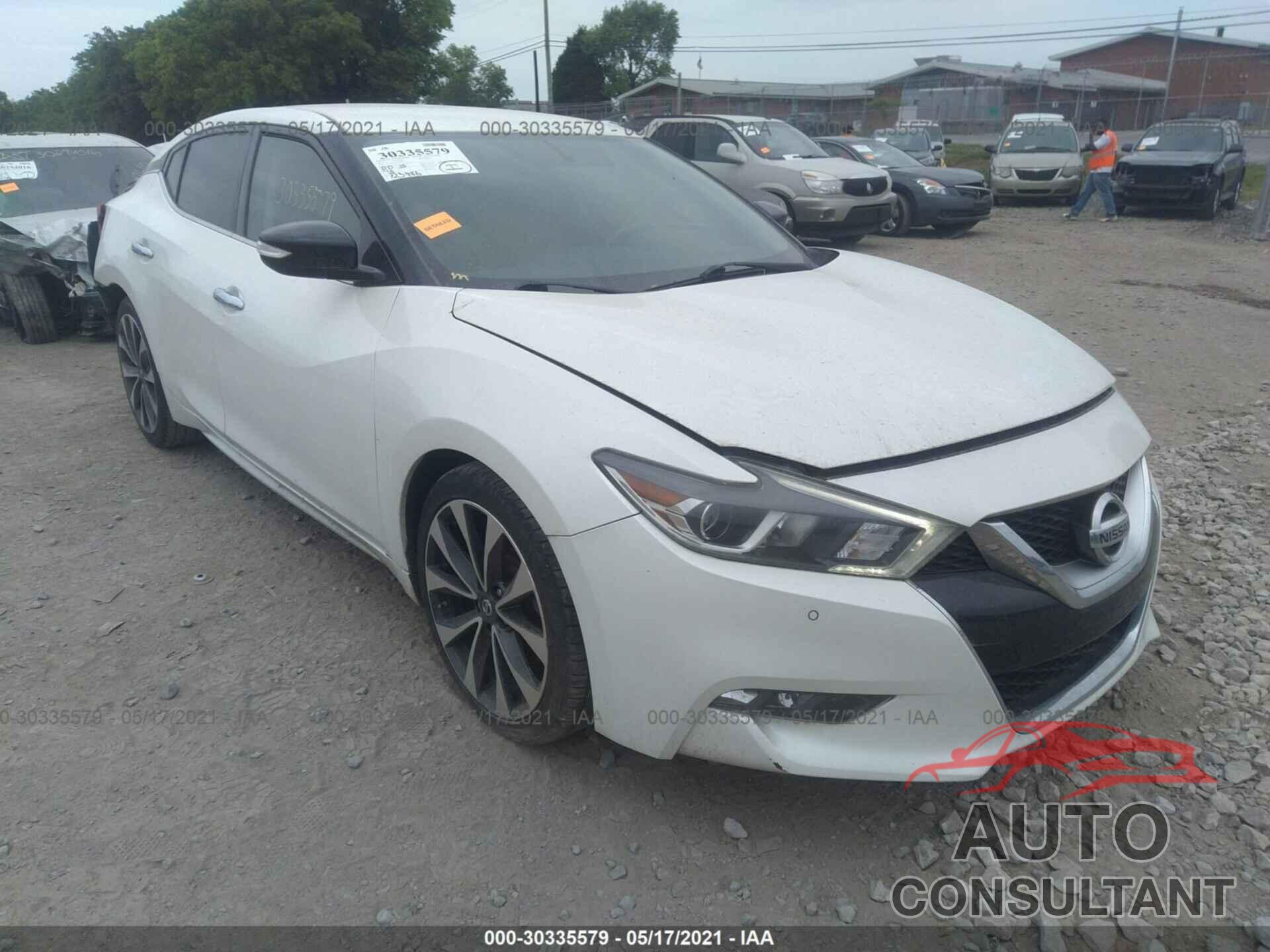 NISSAN MAXIMA 2016 - 1N4AA6APXGC384321