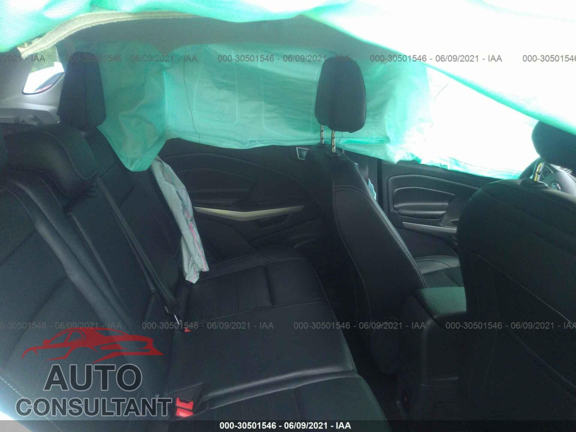 FORD ECOSPORT 2019 - MAJ6S3KL9KC310717