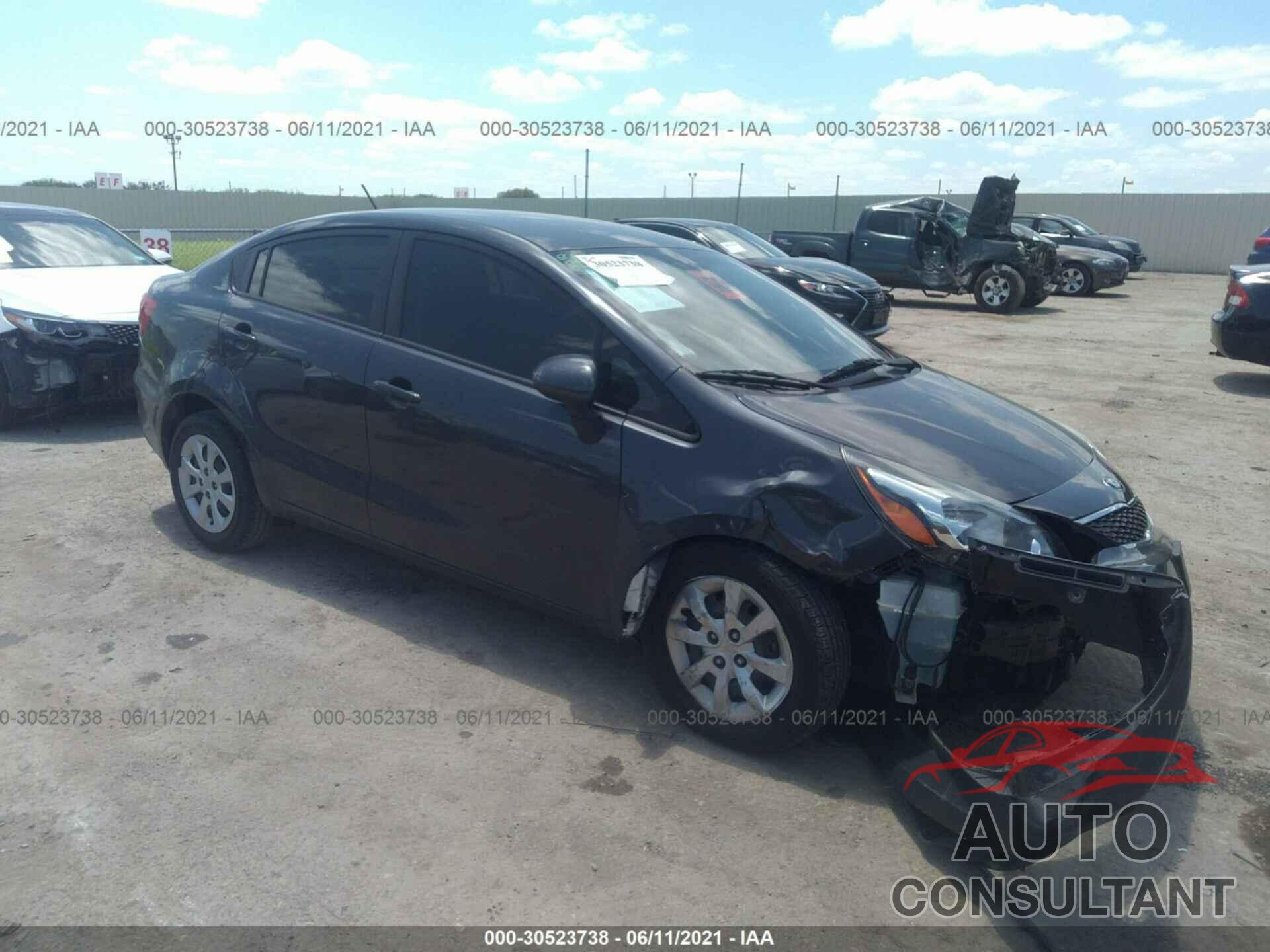 KIA RIO 2016 - KNADN4A37G6576496