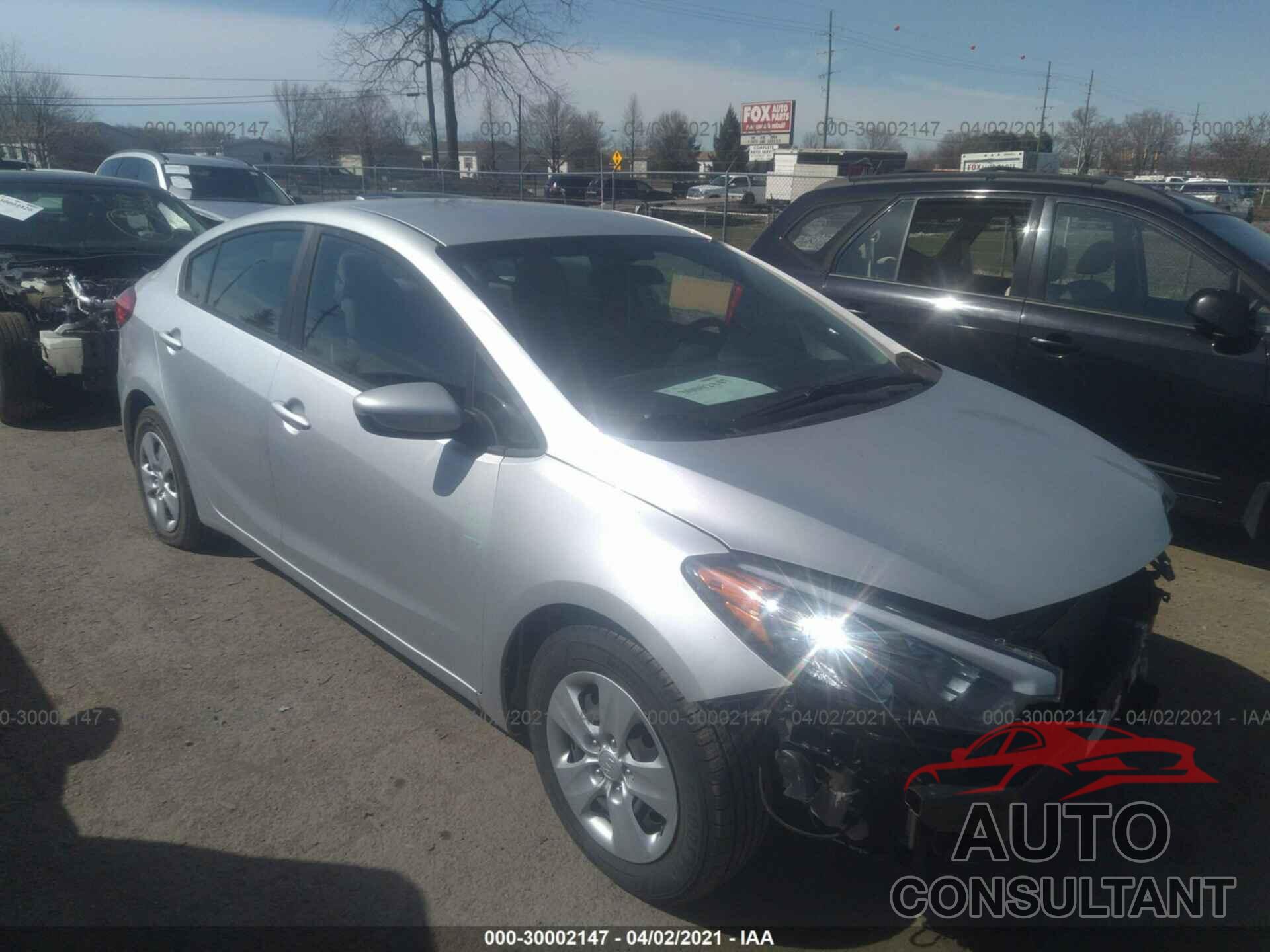 KIA FORTE 2016 - KNAFK4A64G5532439