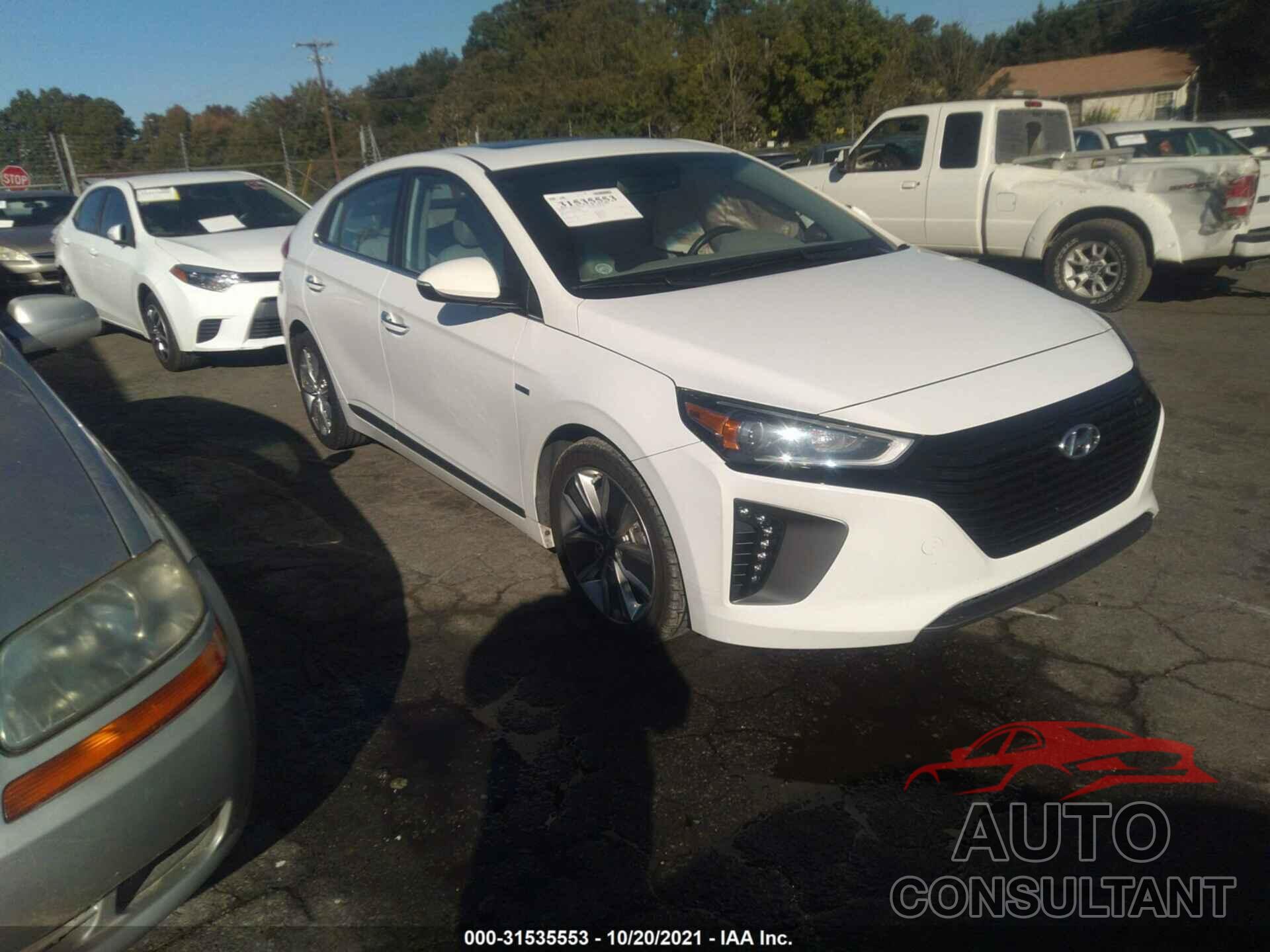 HYUNDAI IONIQ HYBRID 2017 - KMHC85LC8HU043820