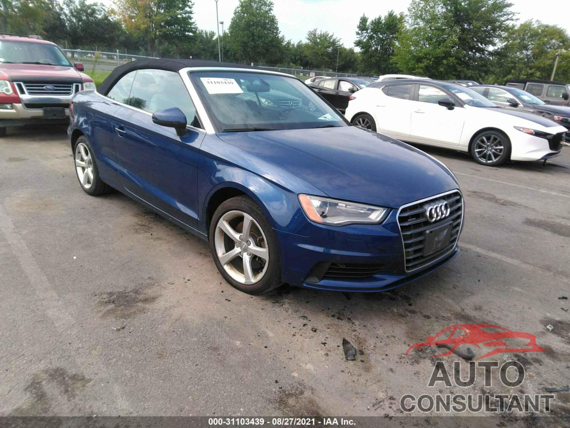 AUDI A3 2016 - WAU78LFF3G1012925