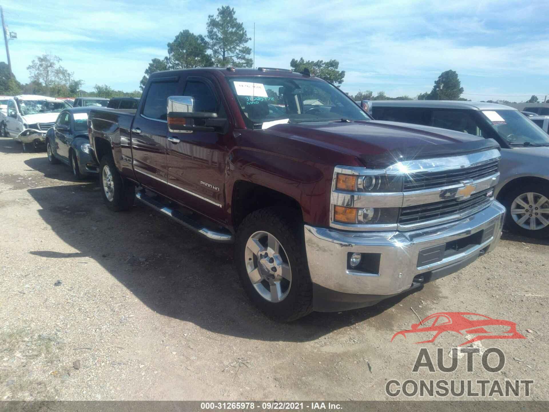 CHEVROLET SILVERADO 2500HD 2016 - 1GC1KWEG0GF307988