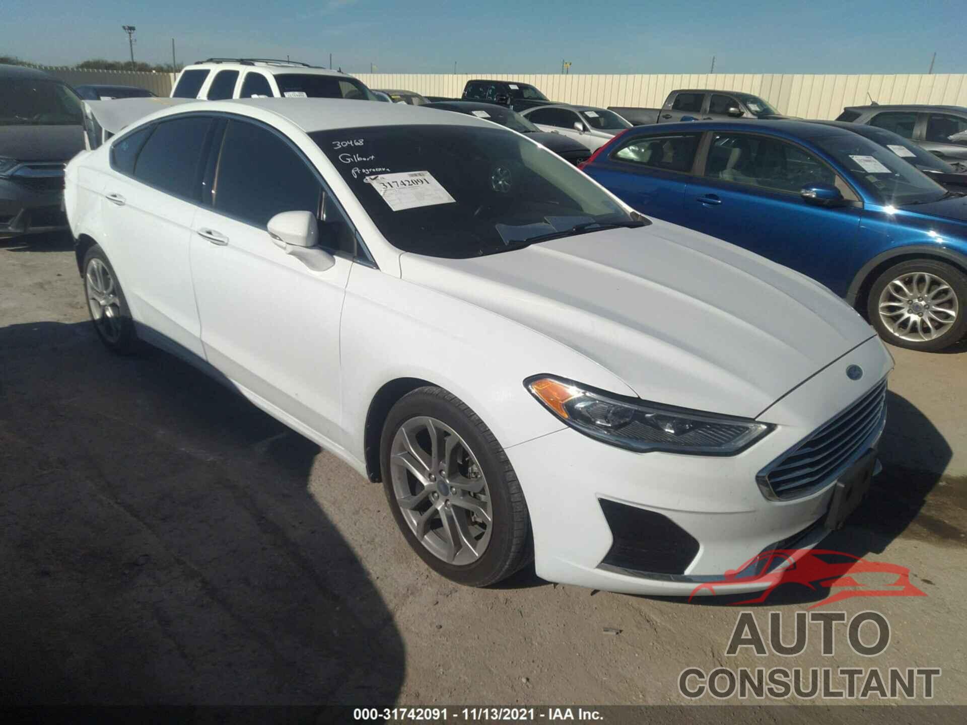 FORD FUSION 2019 - 3FA6P0CD2KR233715