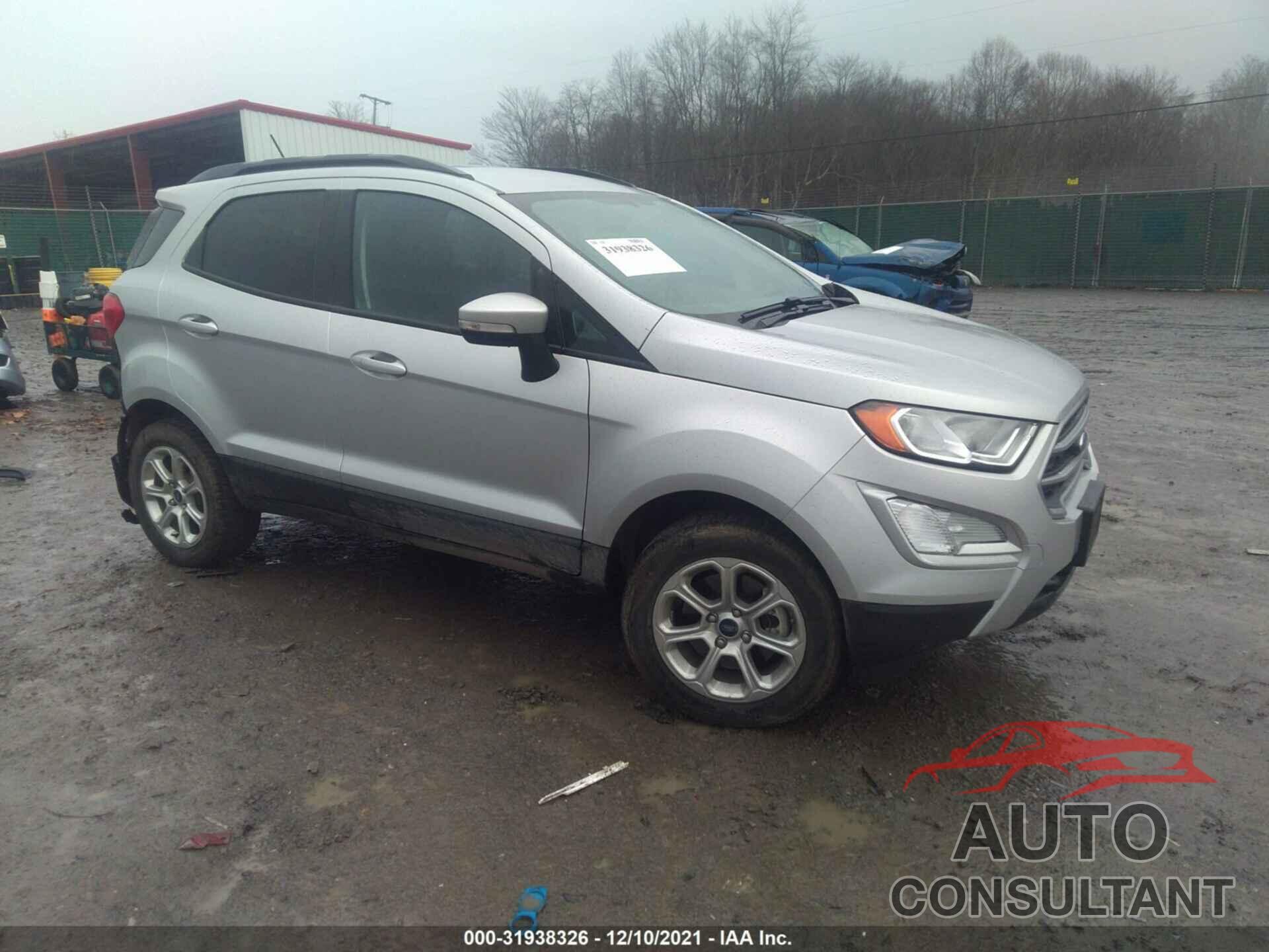 FORD ECOSPORT 2020 - MAJ6S3GL4LC350567