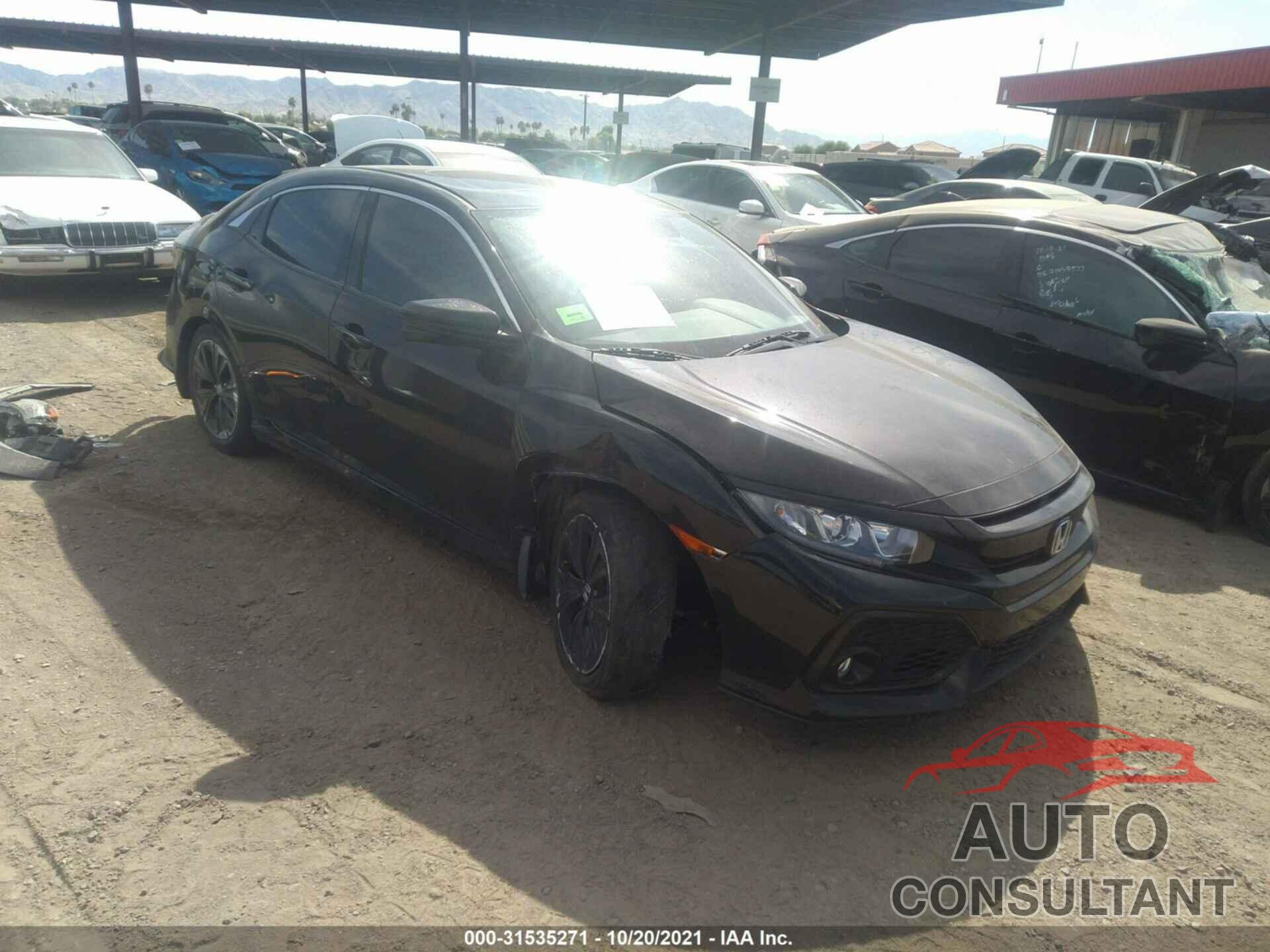 HONDA CIVIC HATCHBACK 2019 - SHHFK7H60KU210199