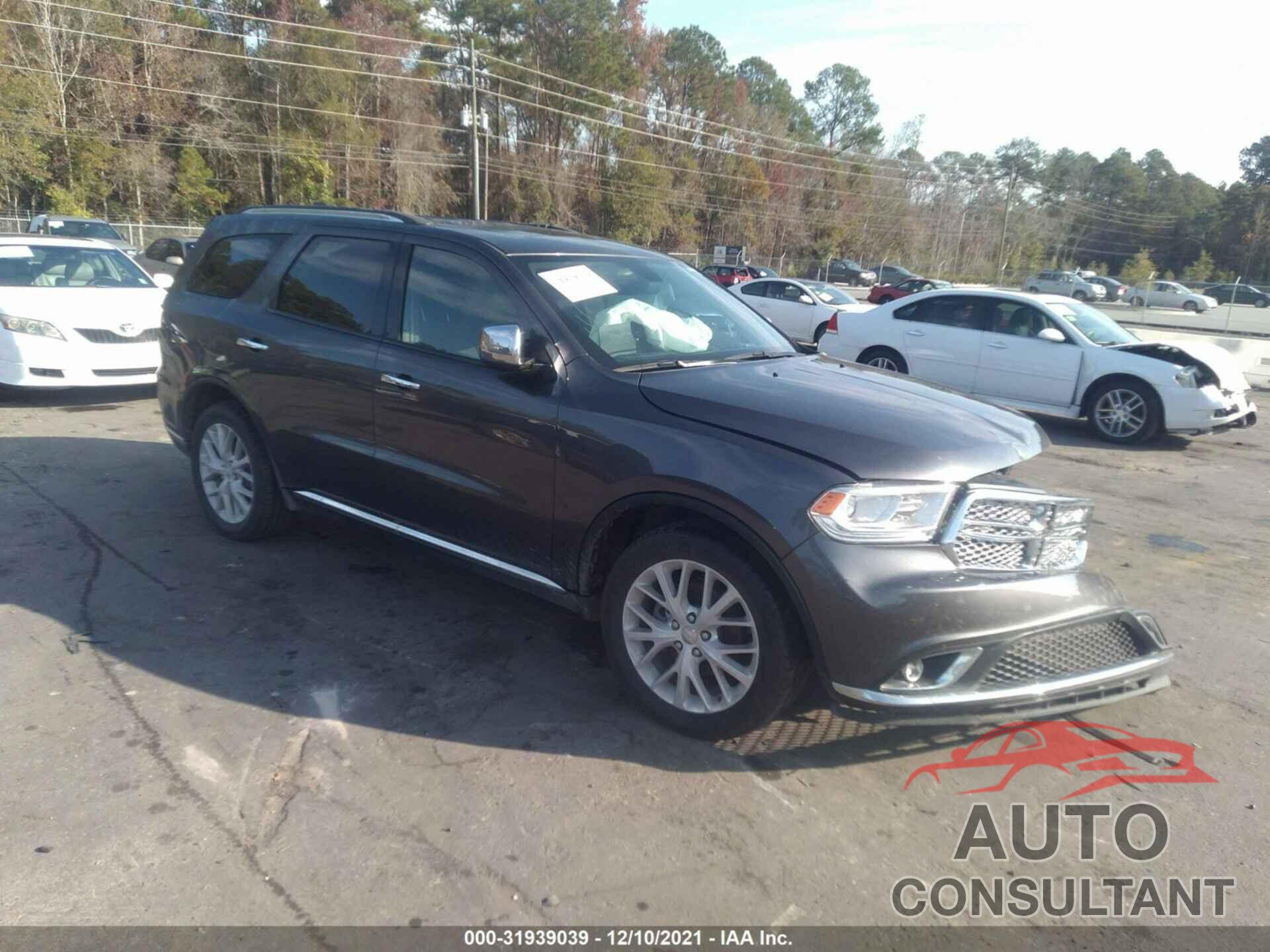 DODGE DURANGO 2017 - 1C4RDHAG3HC622060
