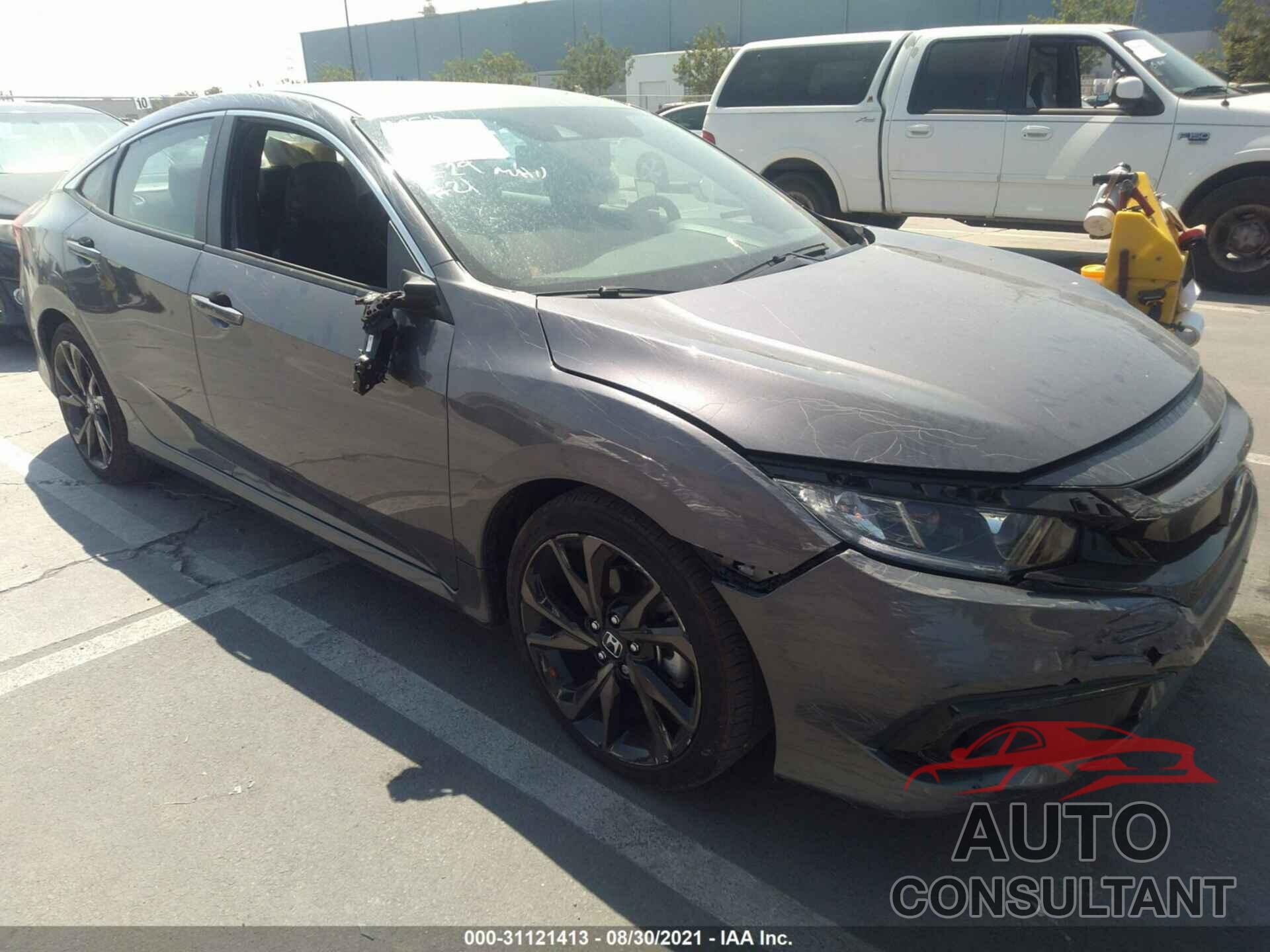 HONDA CIVIC SEDAN 2020 - 19XFC2F83LE207925