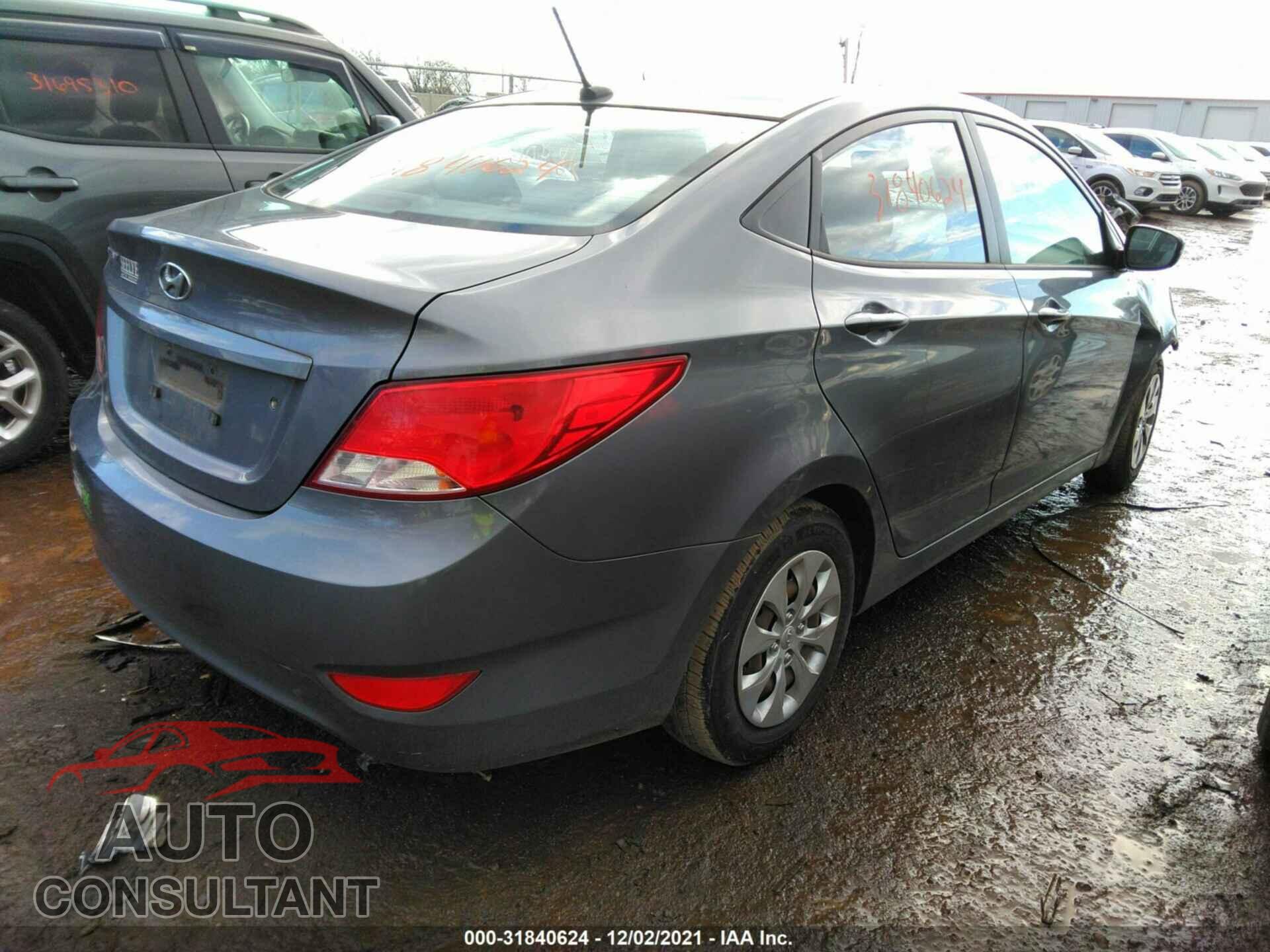 HYUNDAI ACCENT 2016 - KMHCT4AE2GU981663