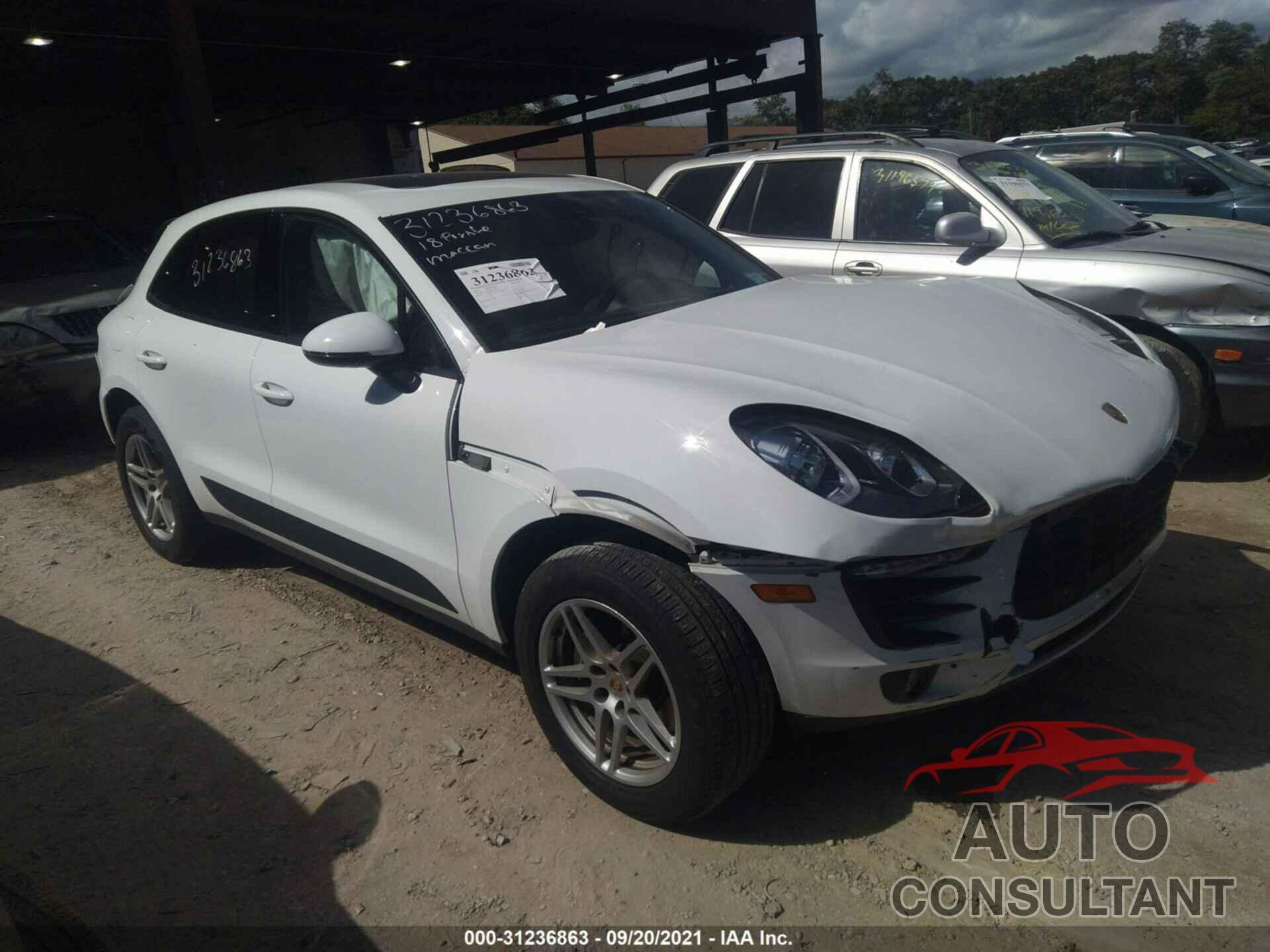 PORSCHE MACAN 2018 - WP1AA2A58JLB20991