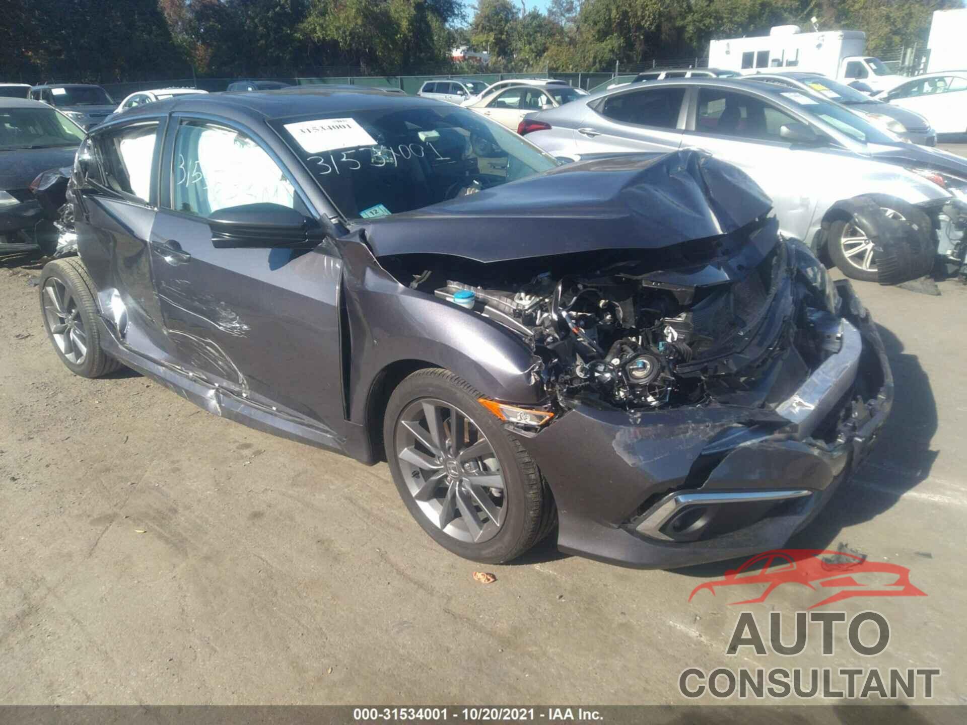 HONDA CIVIC SEDAN 2020 - 19XFC1F71LE221274