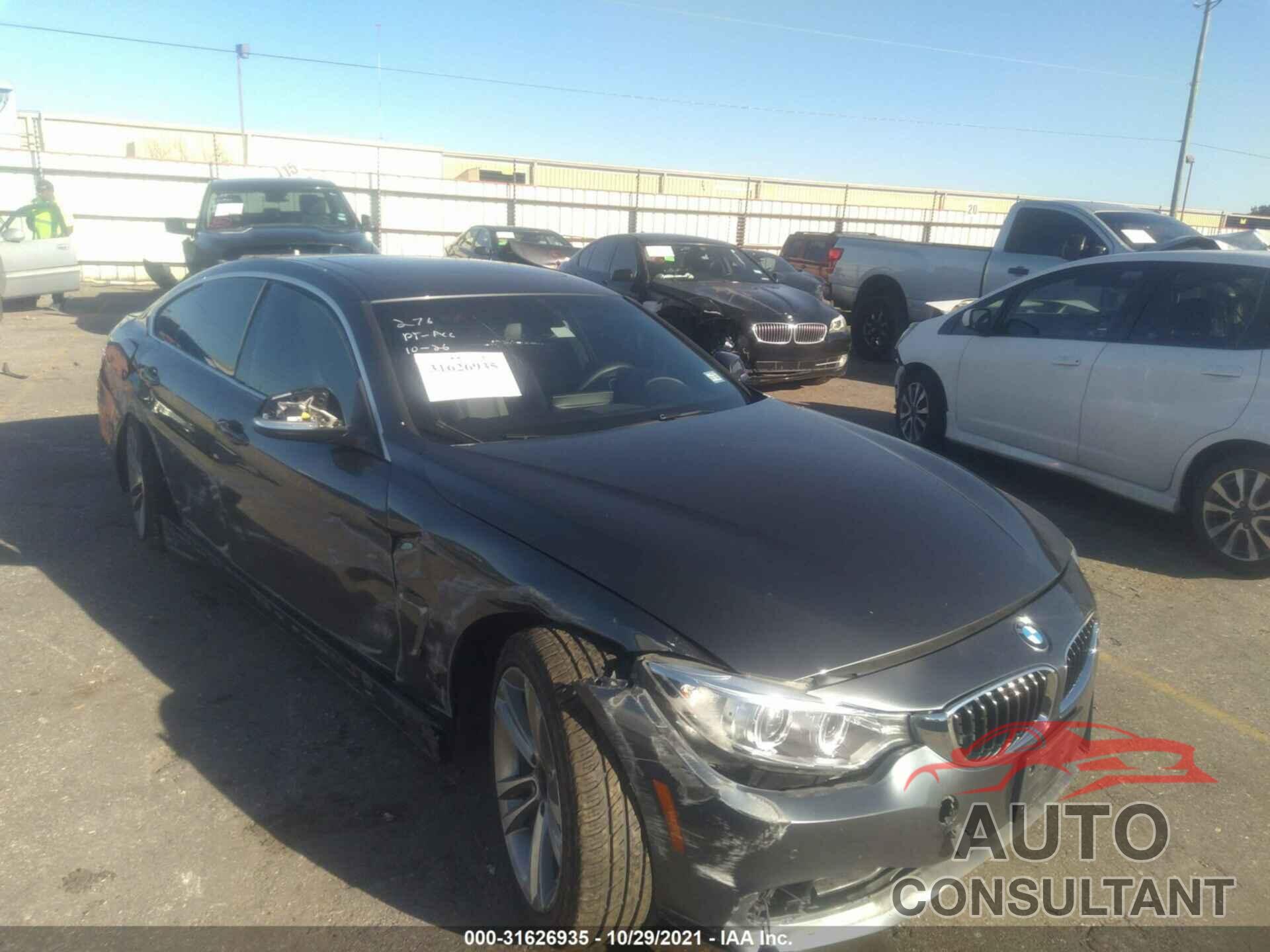 BMW 4 SERIES 2017 - WBA4F7C36HG788278