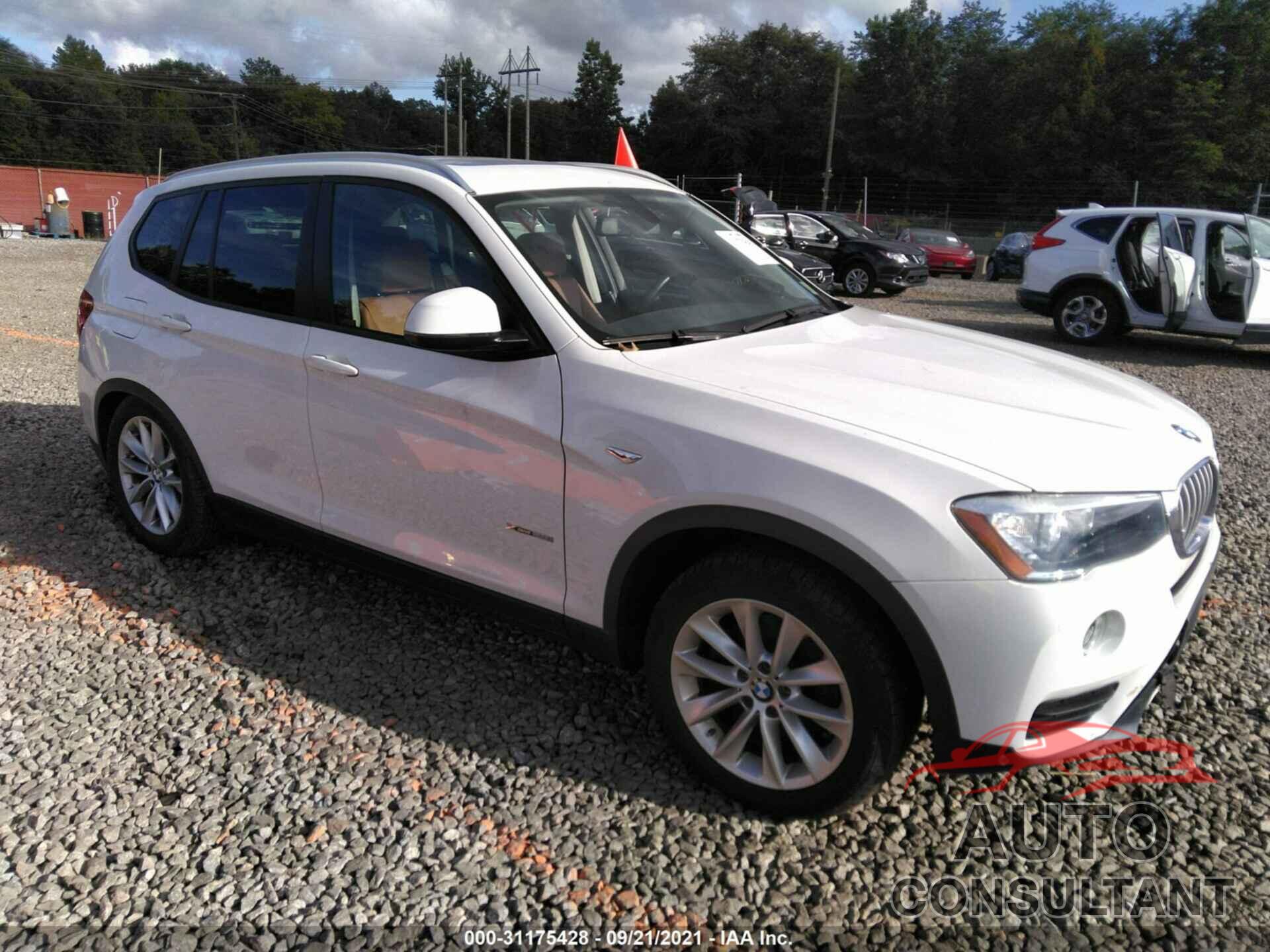BMW X3 2016 - 5UXWX9C51G0D77840