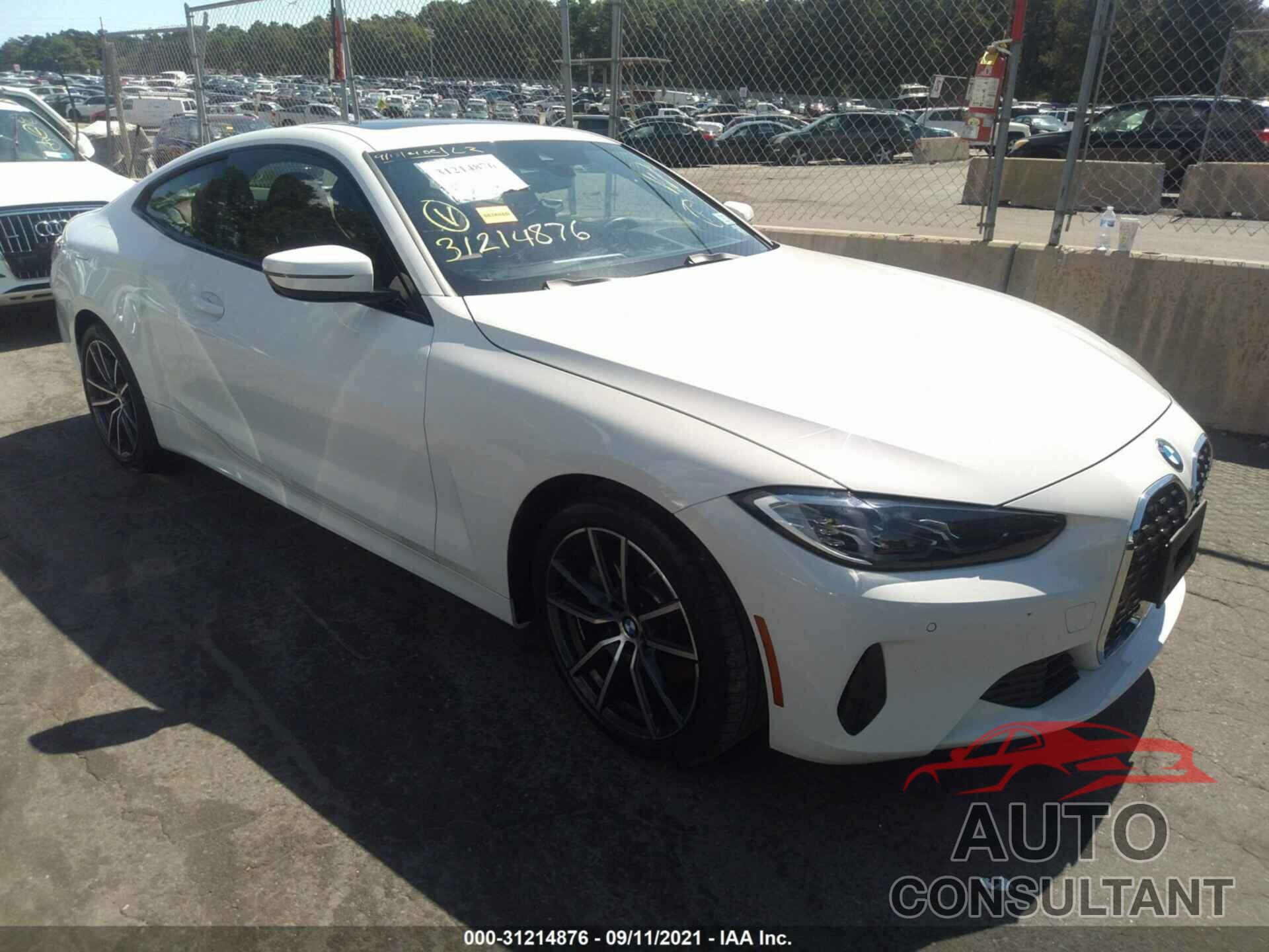 BMW 4 SERIES 2021 - WBA73AP01MCG30146