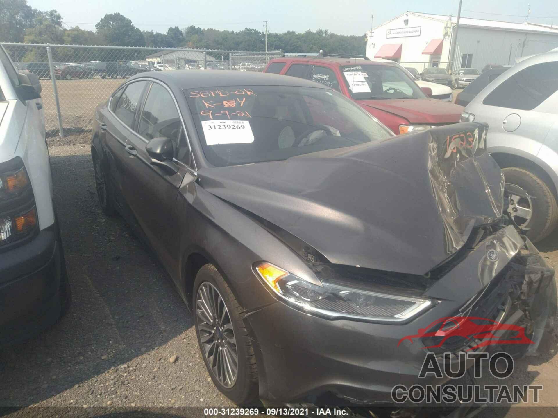 FORD FUSION 2017 - 3FA6P0T9XHR301523
