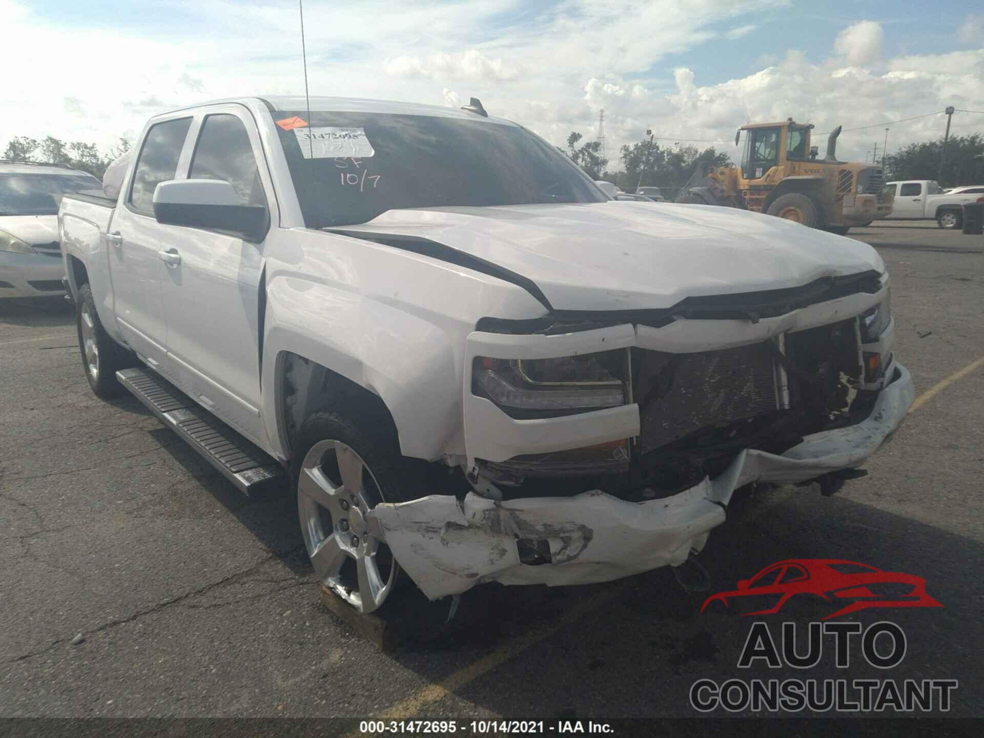 CHEVROLET SILVERADO 1500 2016 - 3GCUKREC8GG174200