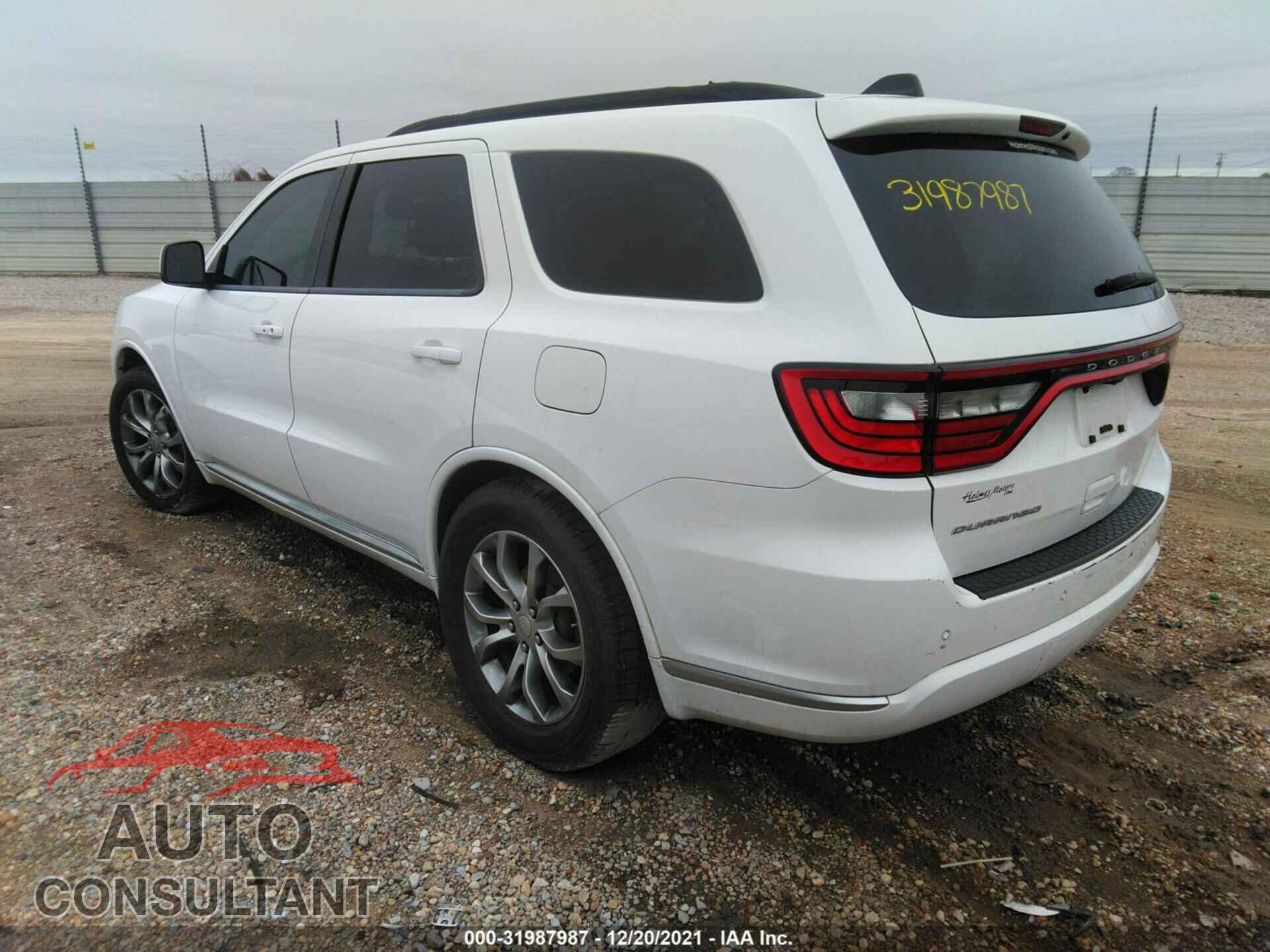 DODGE DURANGO 2017 - 1C4RDHAG6HC906217