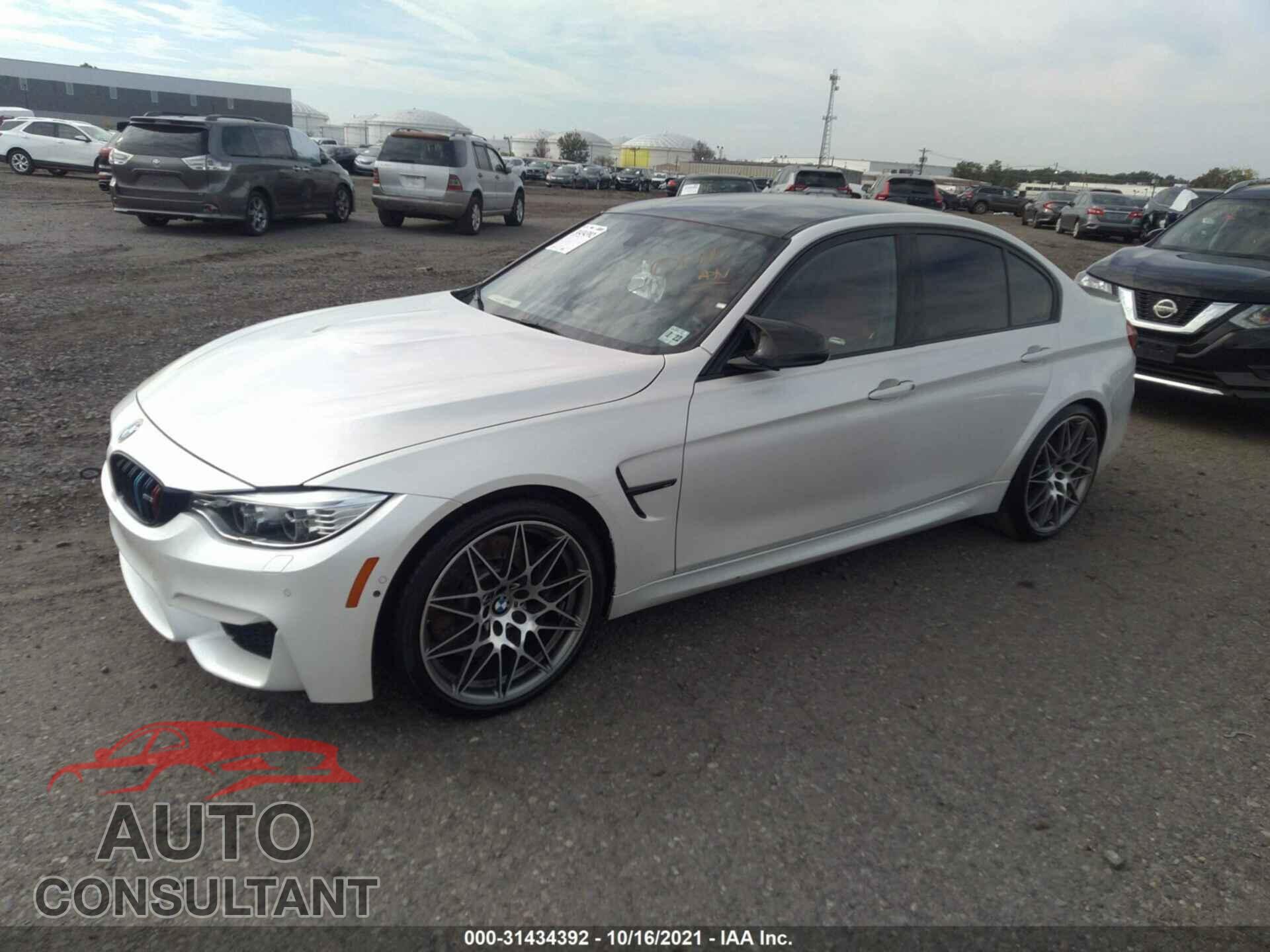 BMW M3 2017 - WBS8M9C53H5G84345