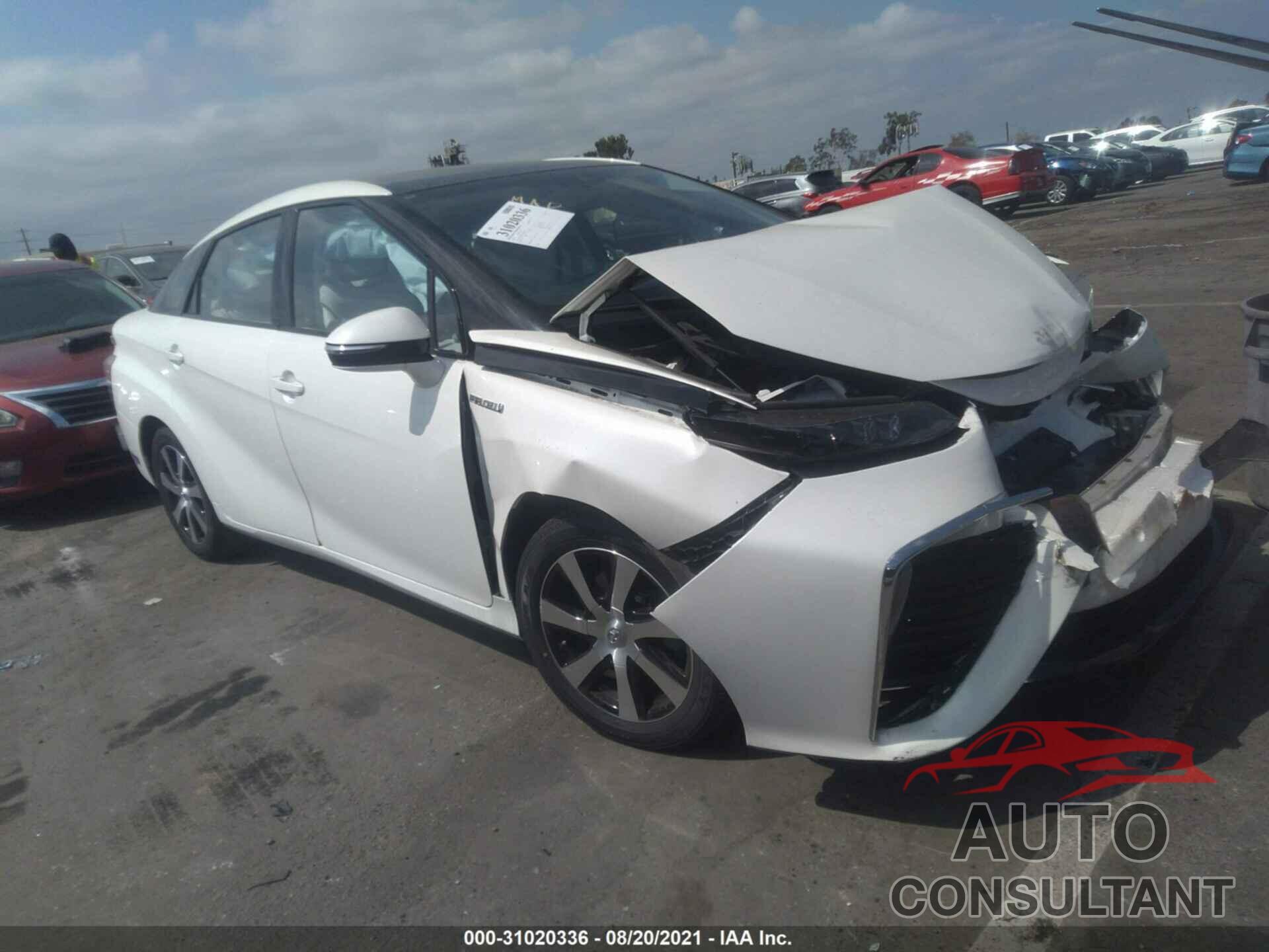 TOYOTA MIRAI 2018 - JTDBVRBD9JA005031