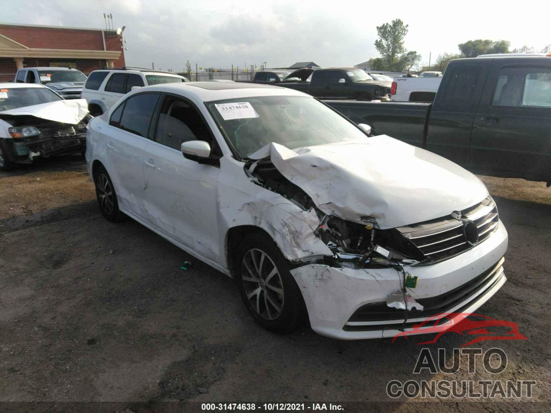 VOLKSWAGEN JETTA 2017 - 3VWDB7AJ3HM273192