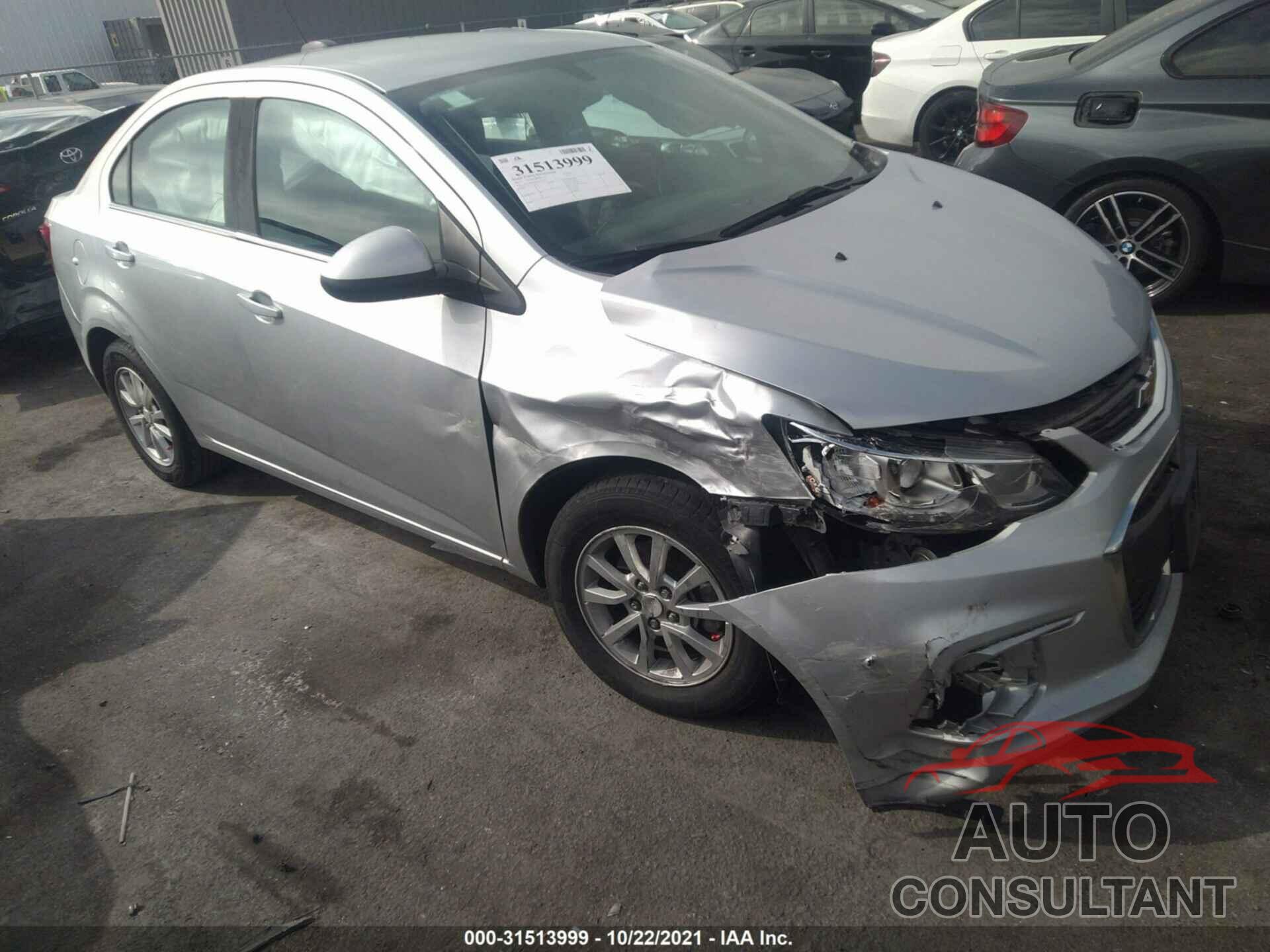 CHEVROLET SONIC 2017 - 1G1JD5SGXH4122376