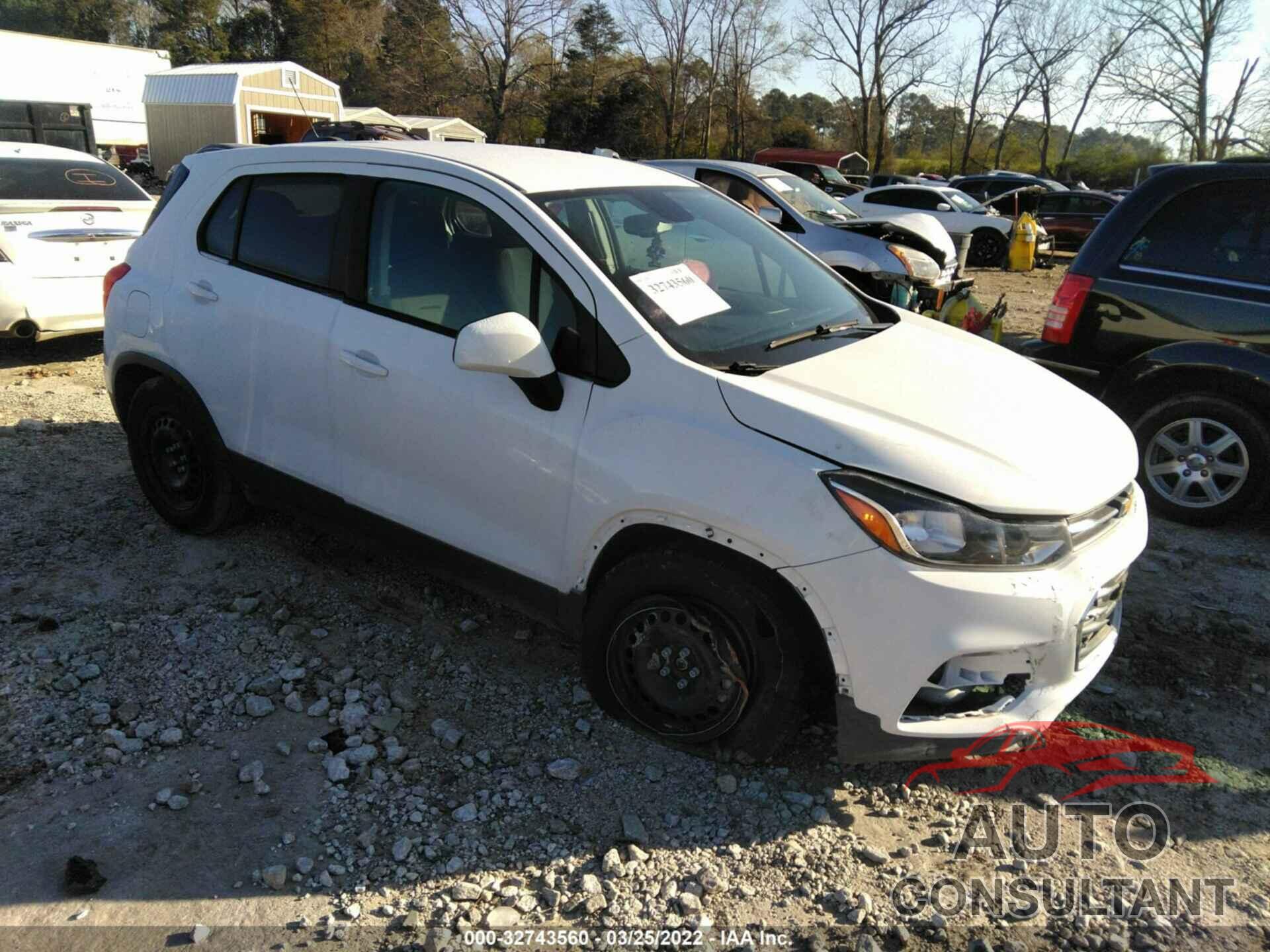 CHEVROLET TRAX 2019 - 3GNCJKSB8KL144221