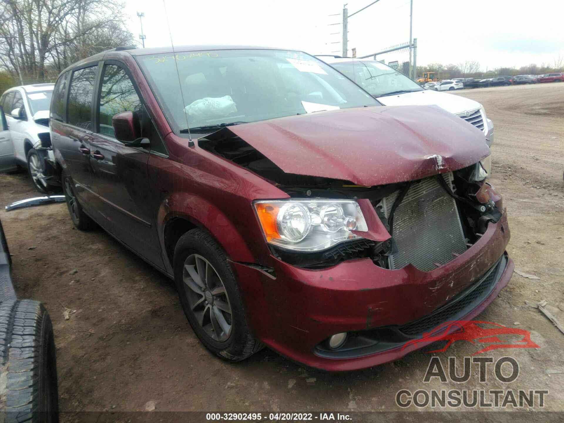 DODGE GRAND CARAVAN 2017 - 2C4RDGCG2HR581127