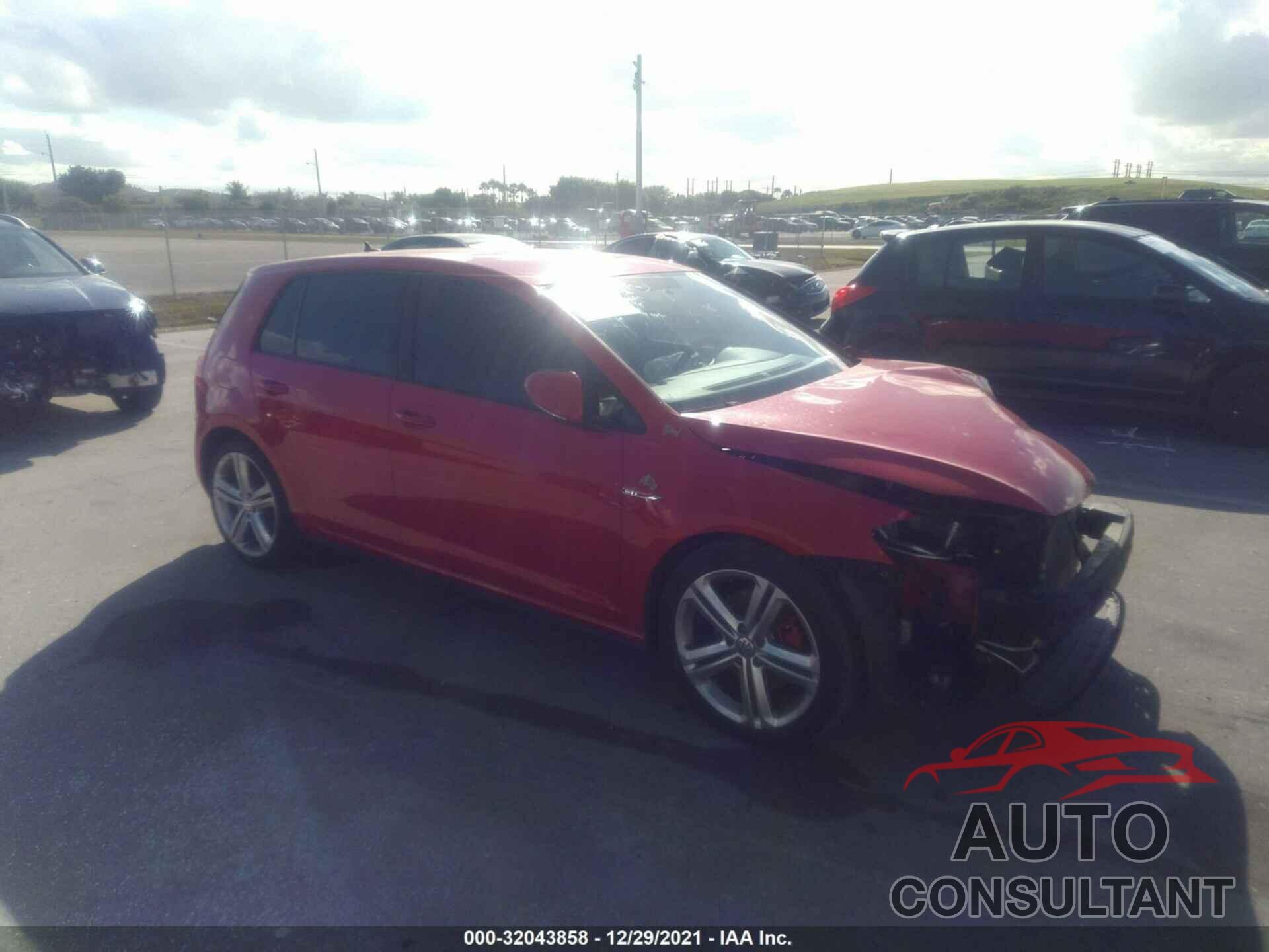 VOLKSWAGEN GOLF GTI 2016 - 3VW5T7AU6GM047027