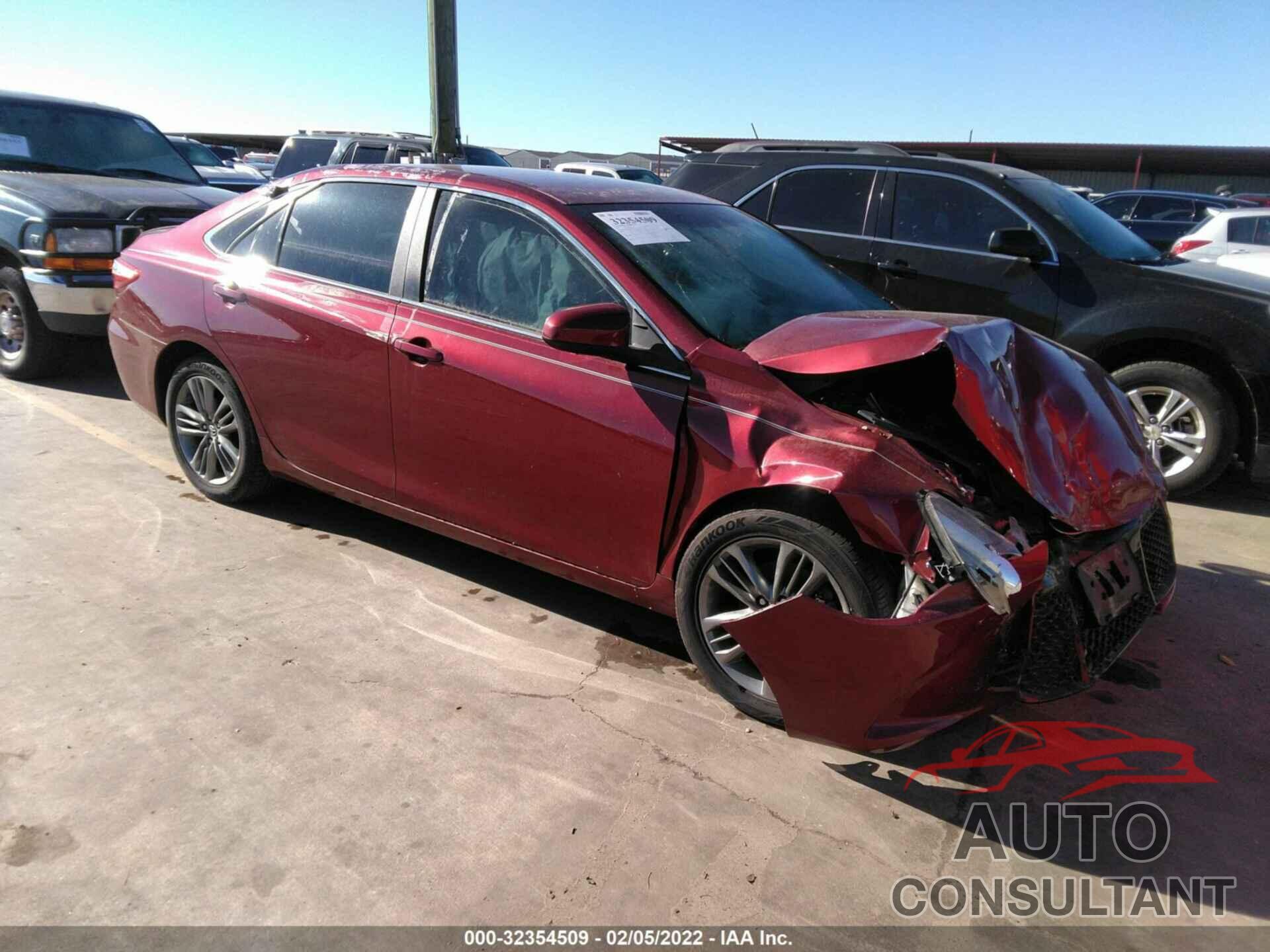 TOYOTA CAMRY 2017 - 4T1BF1FK9HU637653