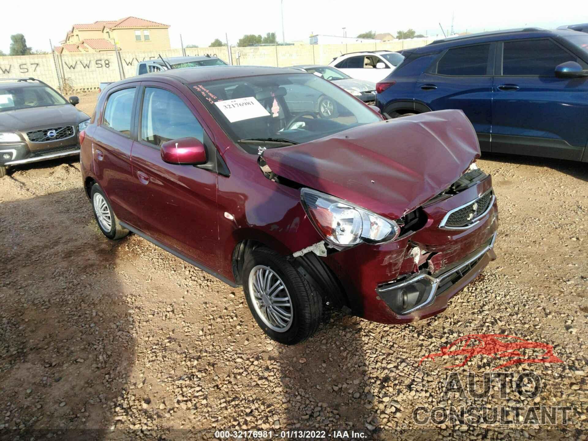 MITSUBISHI MIRAGE 2019 - ML32A3HJ1KH002982