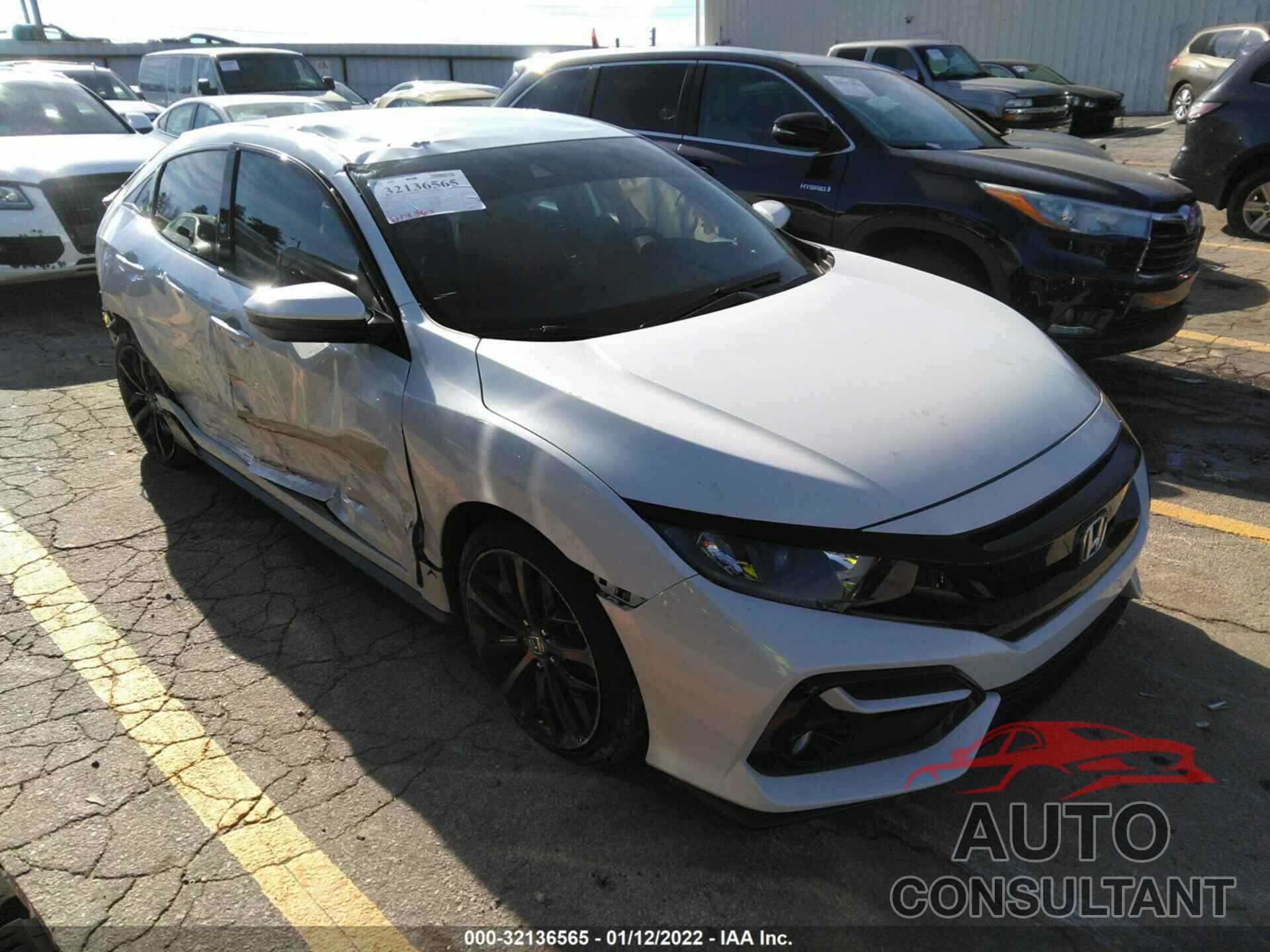 HONDA CIVIC HATCHBACK 2021 - SHHFK7H47MU212663