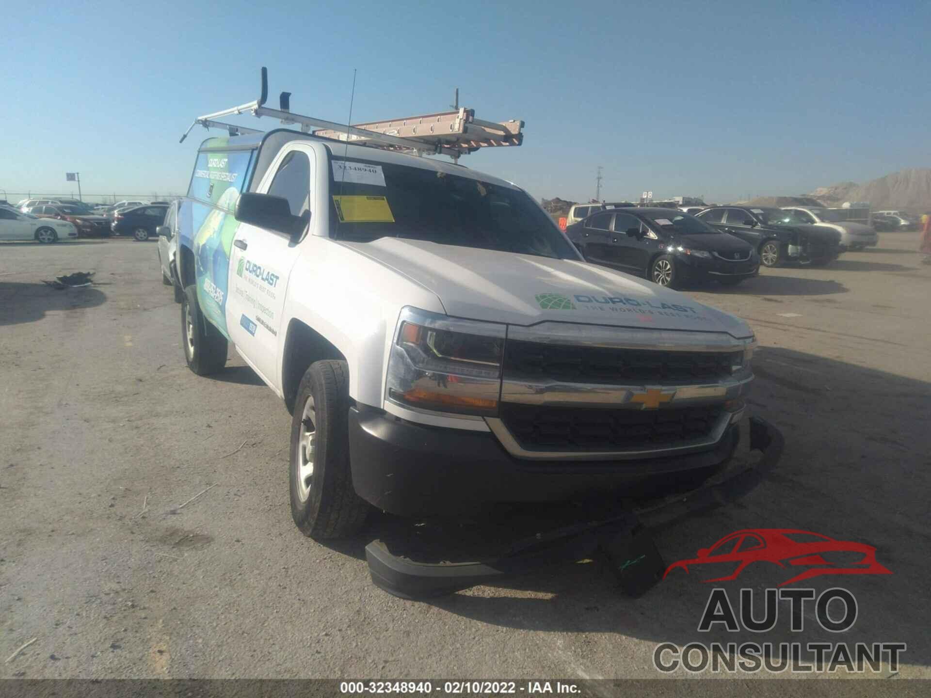 CHEVROLET SILVERADO 1500 2018 - 1GCNCNEH1JZ310826