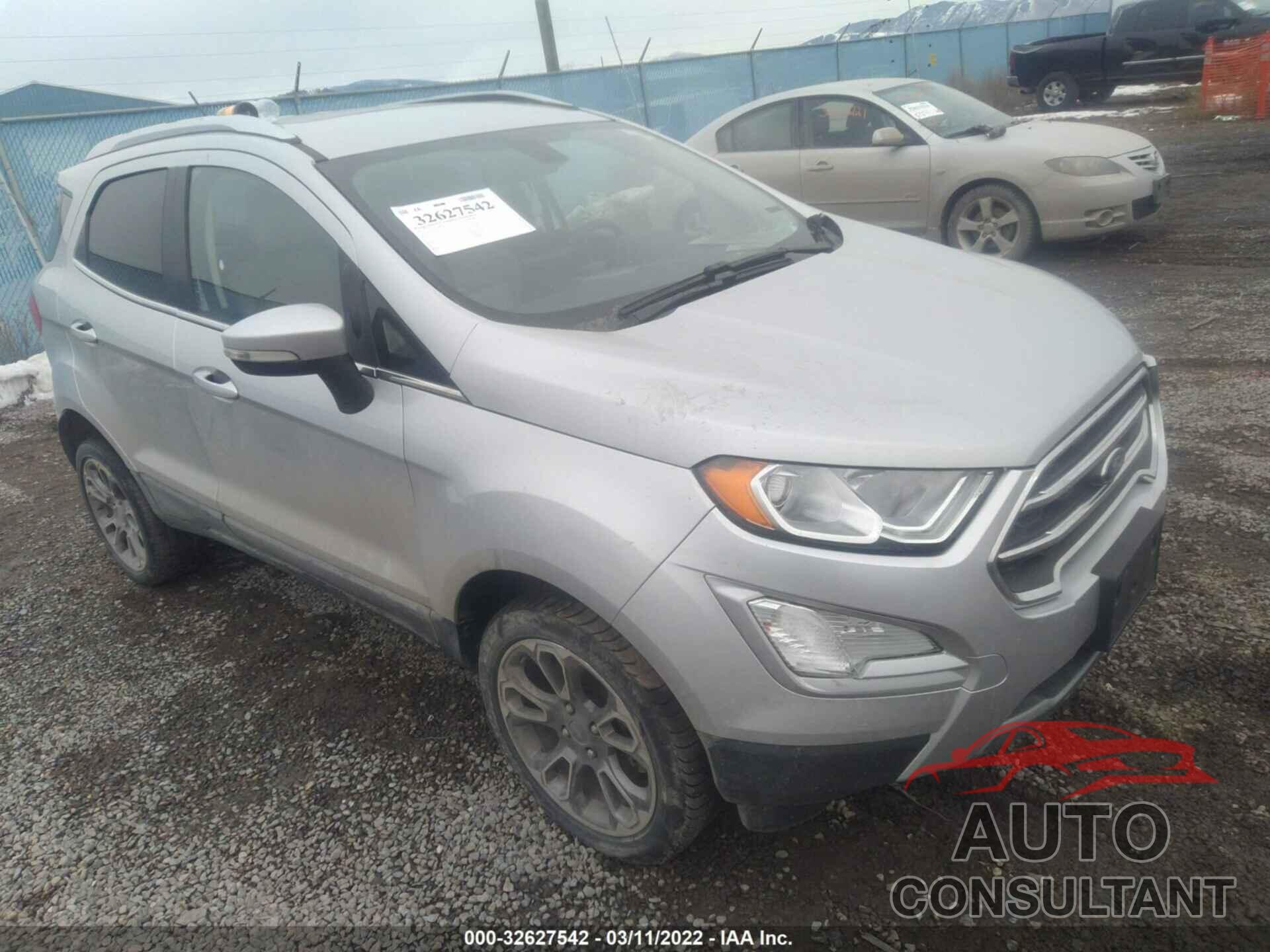 FORD ECOSPORT 2019 - MAJ6S3KL5KC309919