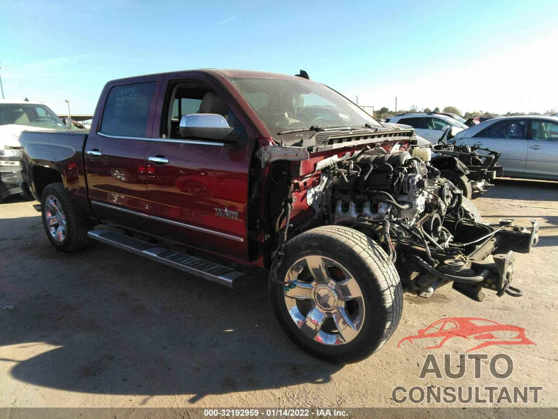 CHEVROLET SILVERADO 1500 2017 - 3GCPCSEC8HG248587