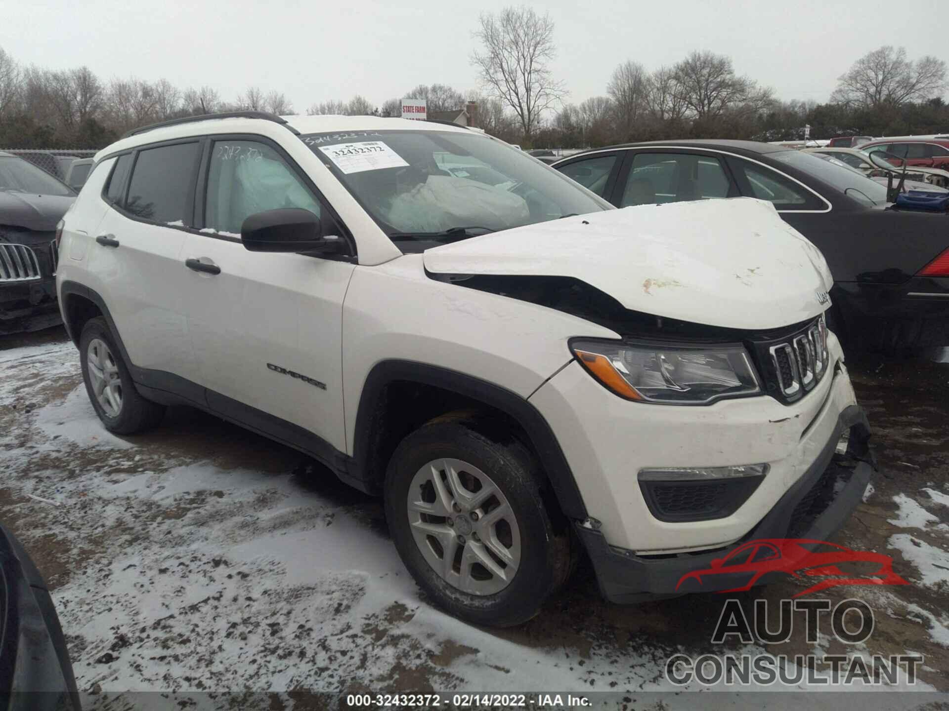 JEEP COMPASS 2017 - 3C4NJDAB5HT642741