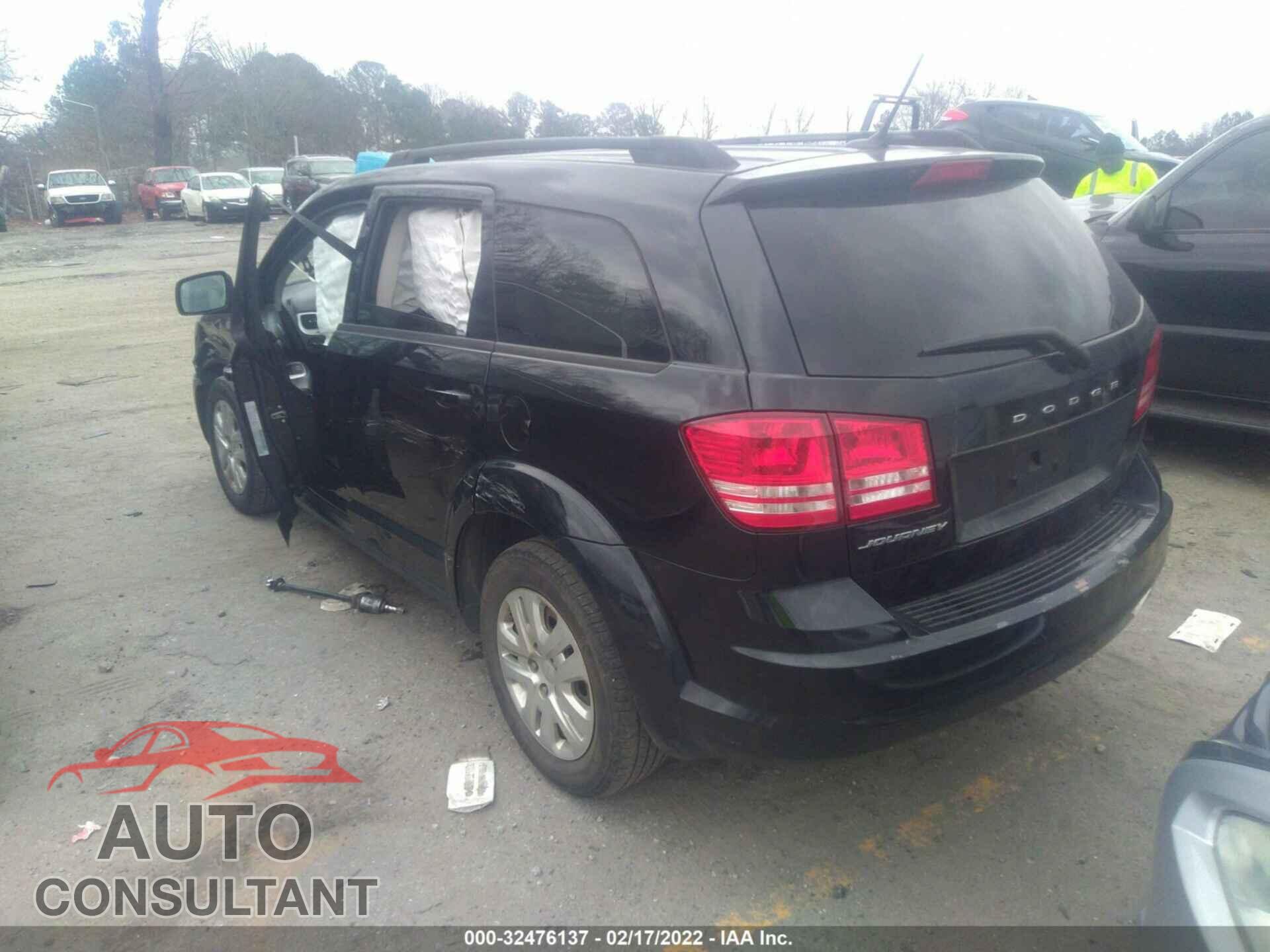 DODGE JOURNEY 2017 - 3C4PDCAB9HT581839