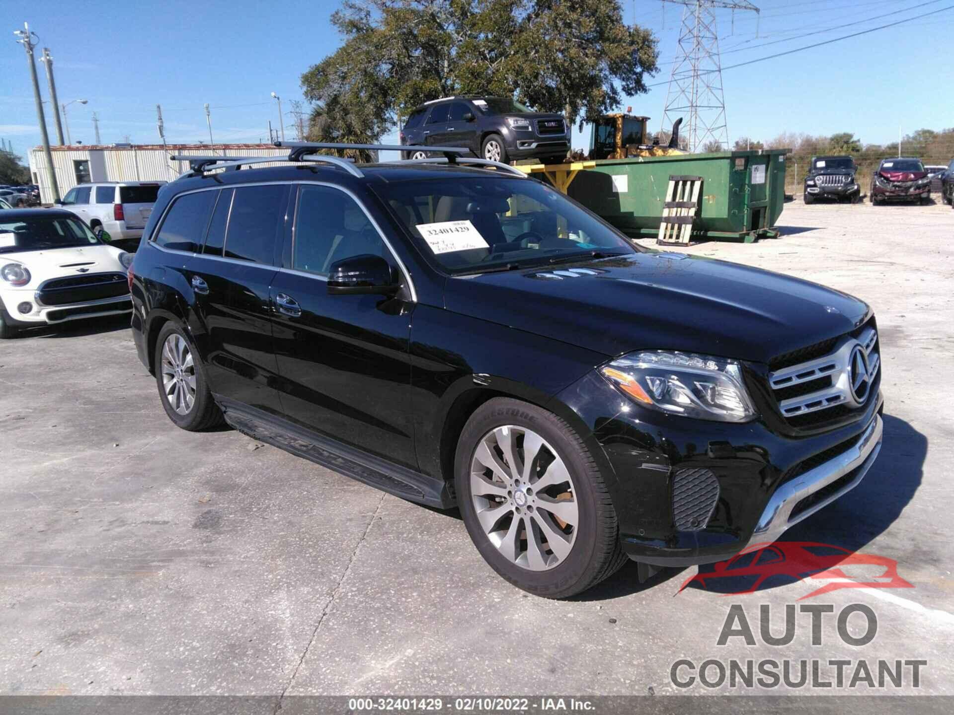 MERCEDES-BENZ GLS 2017 - 4JGDF6EE4HA879995