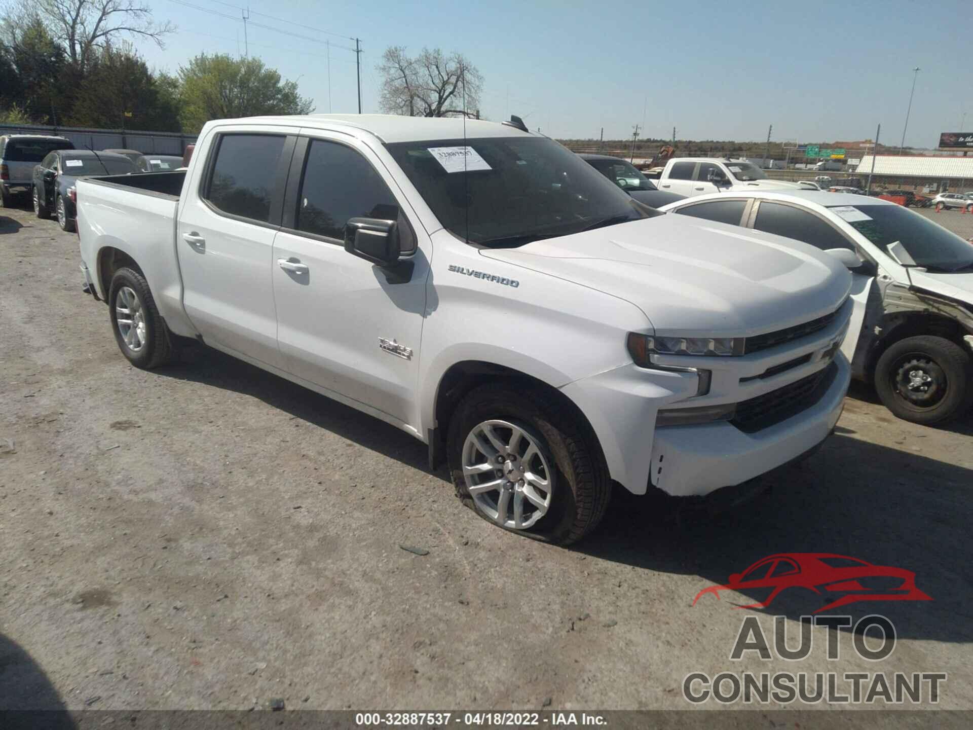 CHEVROLET SILVERADO 1500 2021 - 1GCPWDED5MZ361001