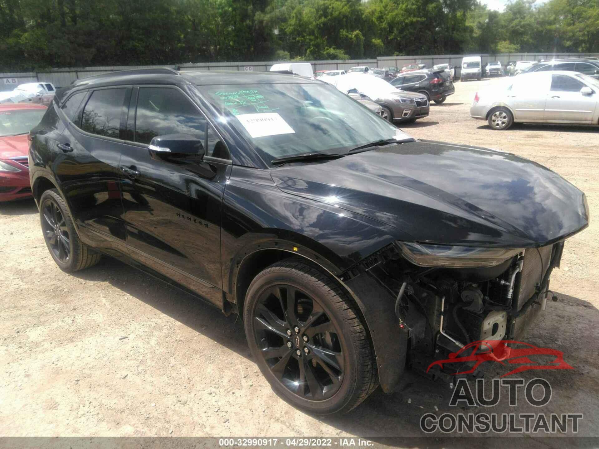 CHEVROLET BLAZER 2020 - 3GNKBERS3LS609494