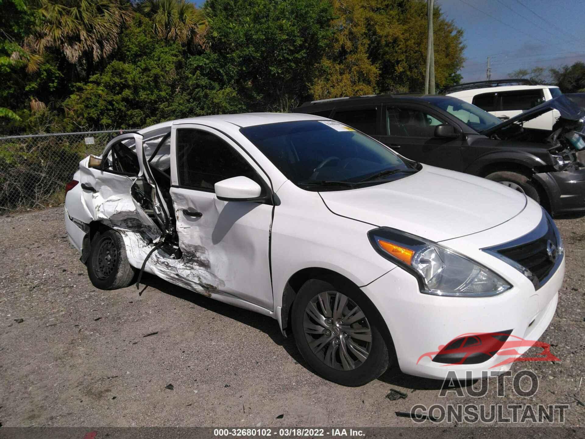 NISSAN VERSA 2016 - 3N1CN7AP7GL894128
