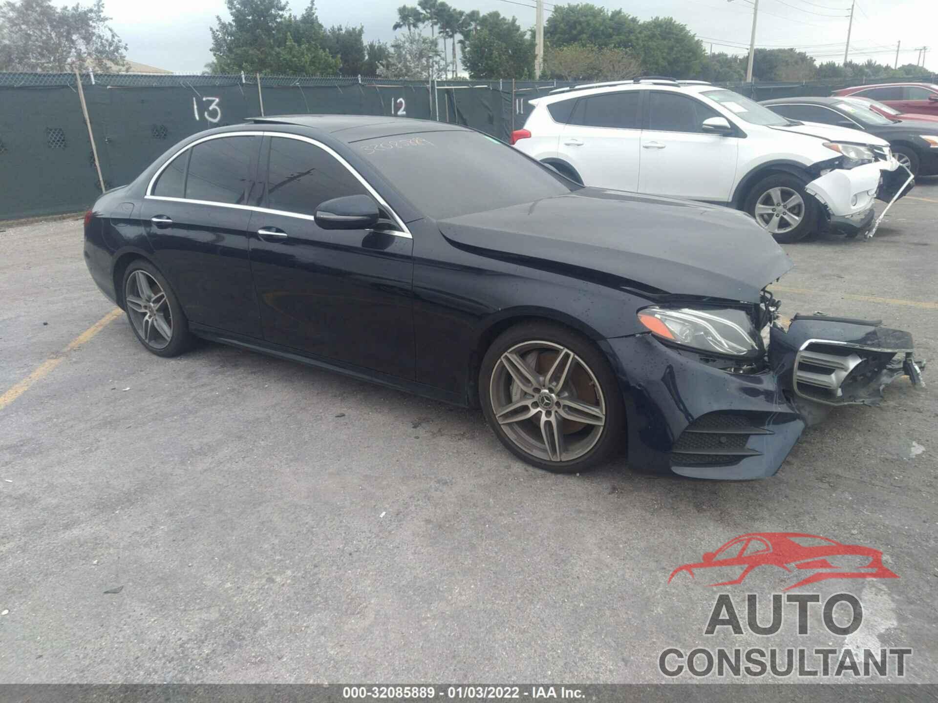 MERCEDES-BENZ E-CLASS 2018 - WDDZF4JB1JA456359