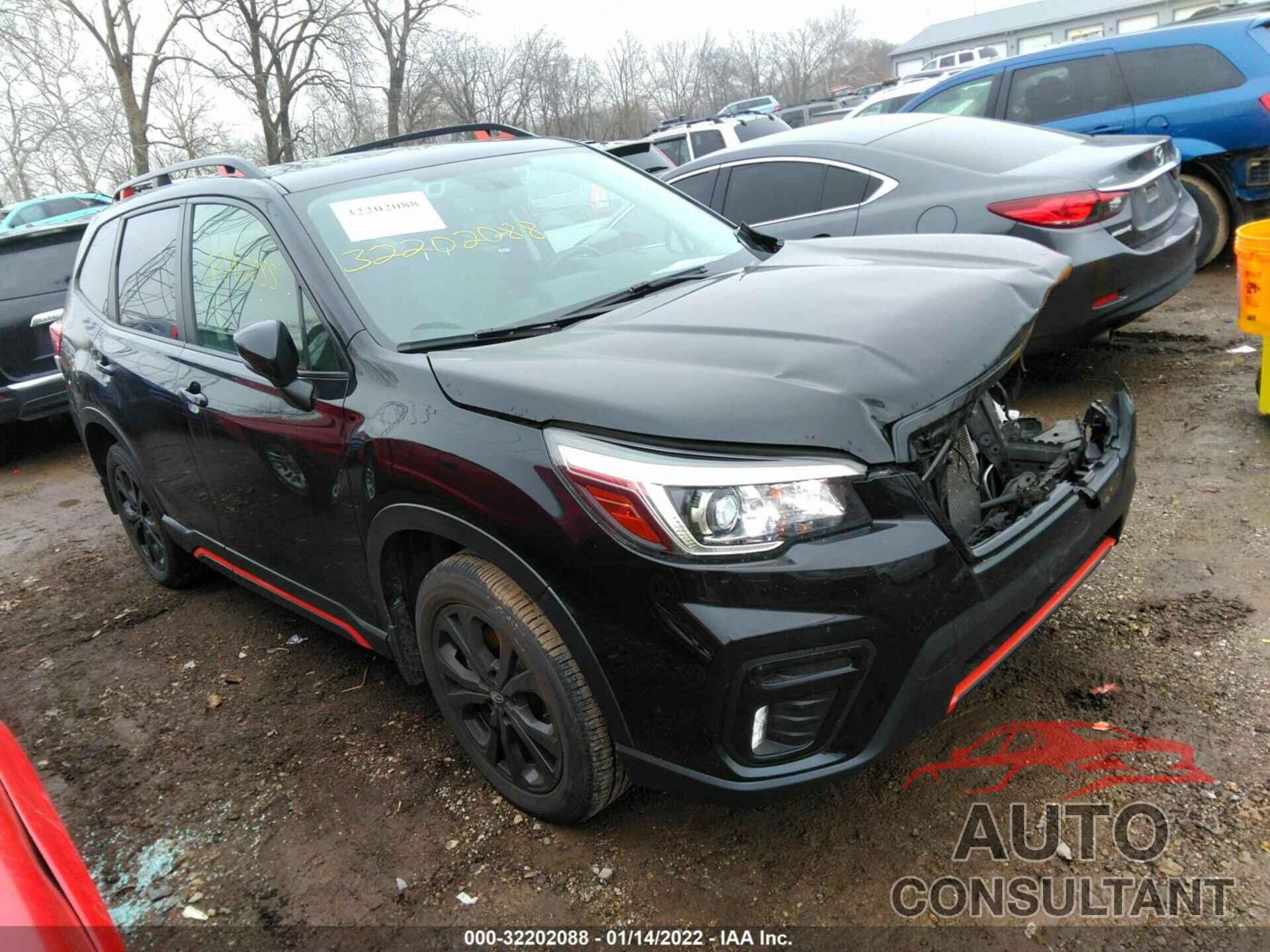 SUBARU FORESTER 2019 - JF2SKAPC5KH456347