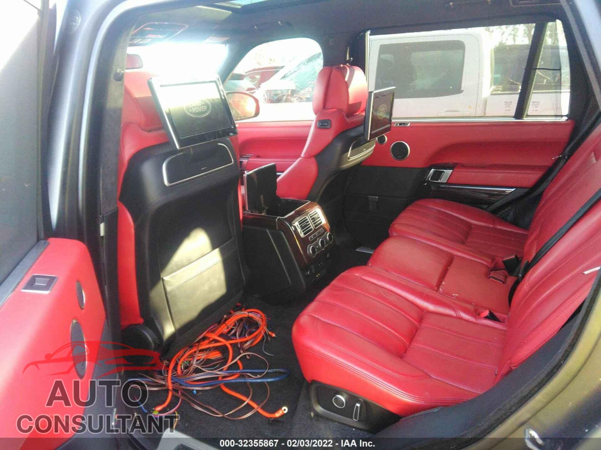 LAND ROVER RANGE ROVER 2016 - SALGV3EF3GA277155