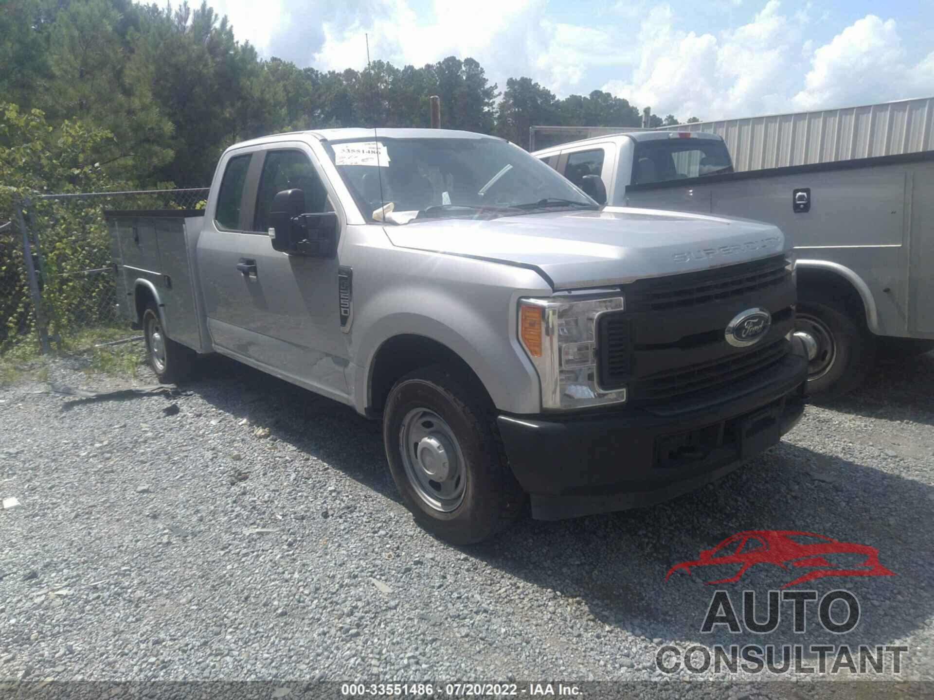 FORD SUPER DUTY F-250 SRW 2017 - 1FT7X2A64HED18615