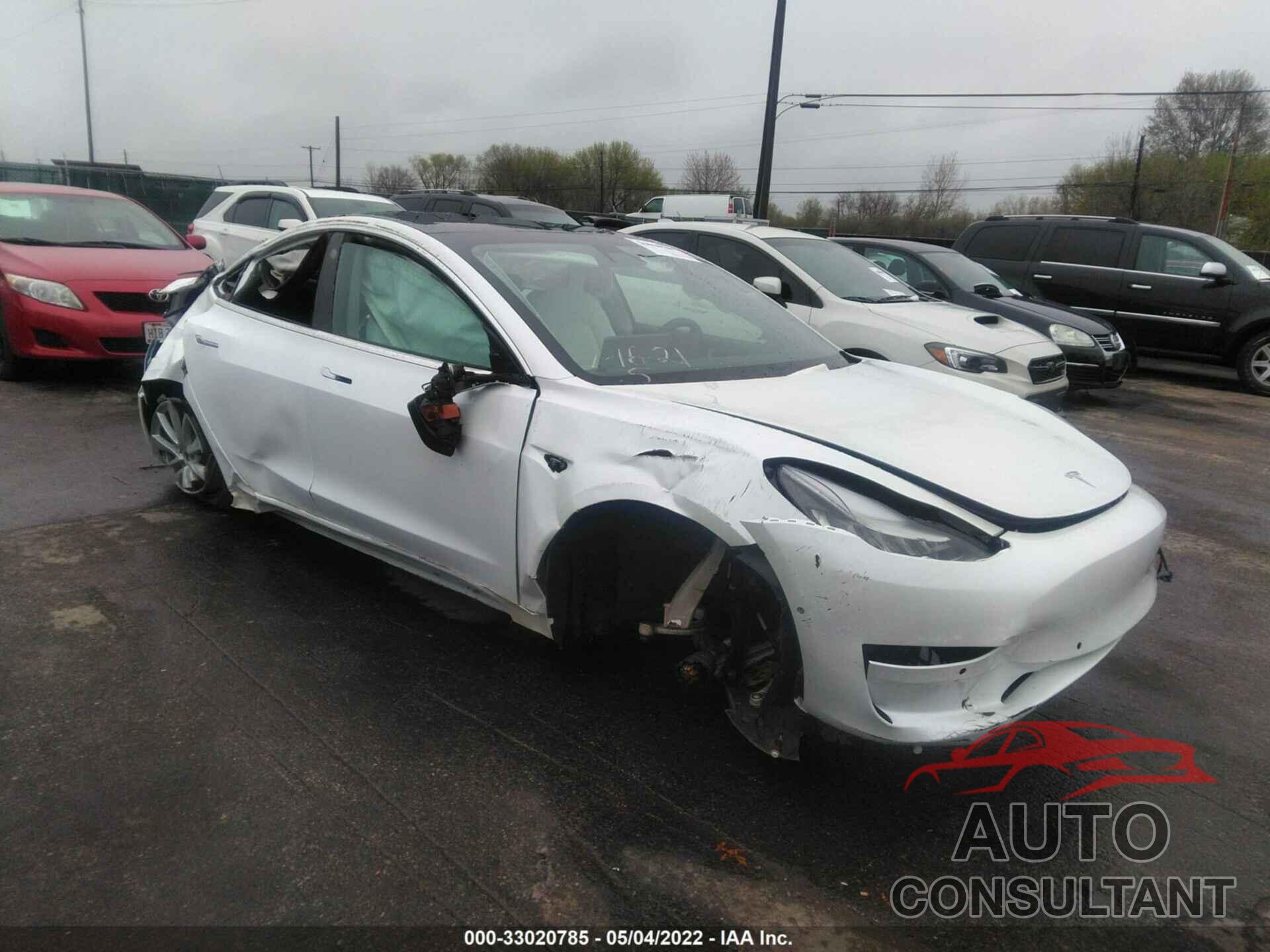 TESLA MODEL 3 2019 - 5YJ3E1EB2KF392286