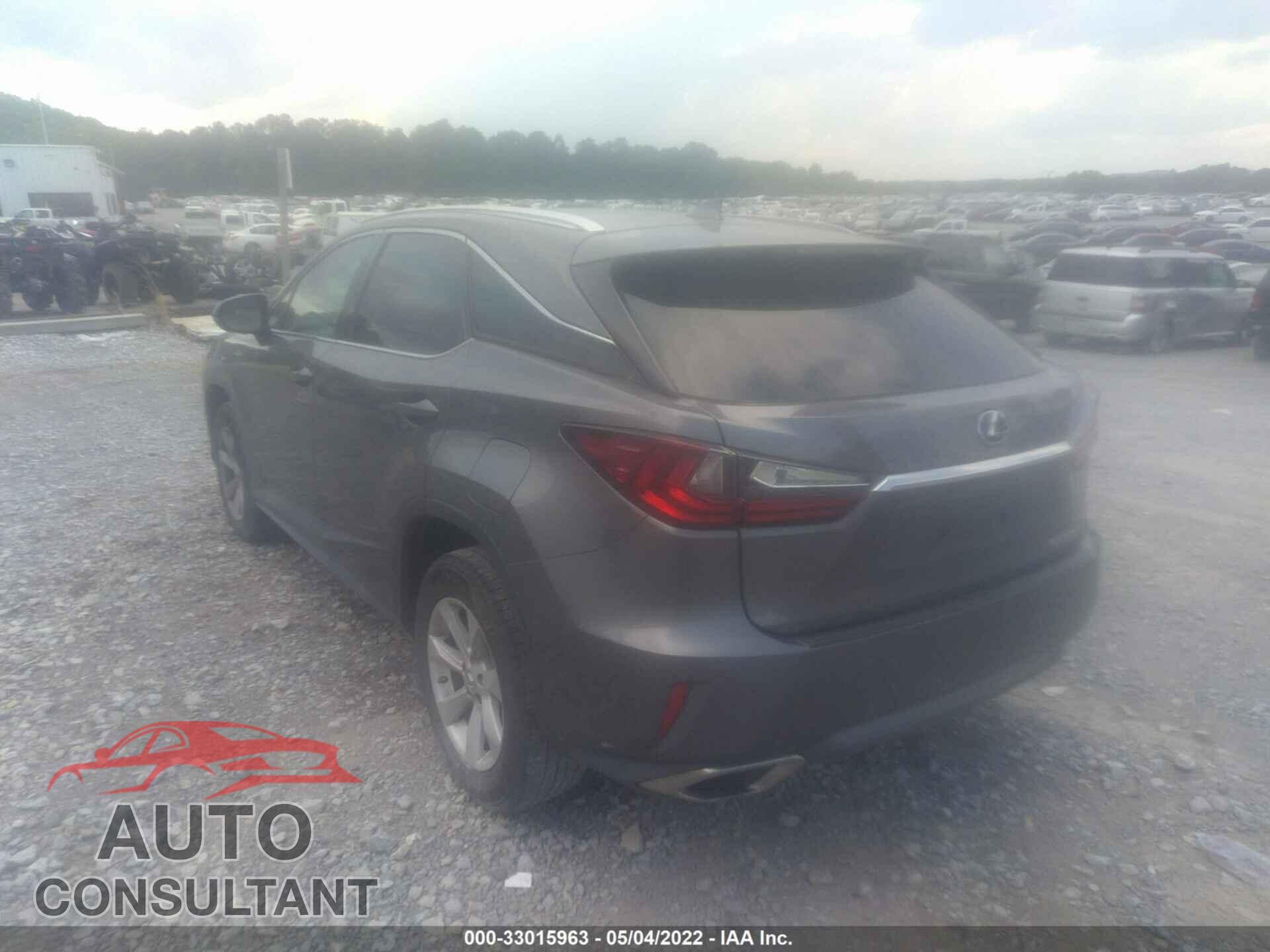 LEXUS RX 2017 - 2T2BZMCA8HC077710