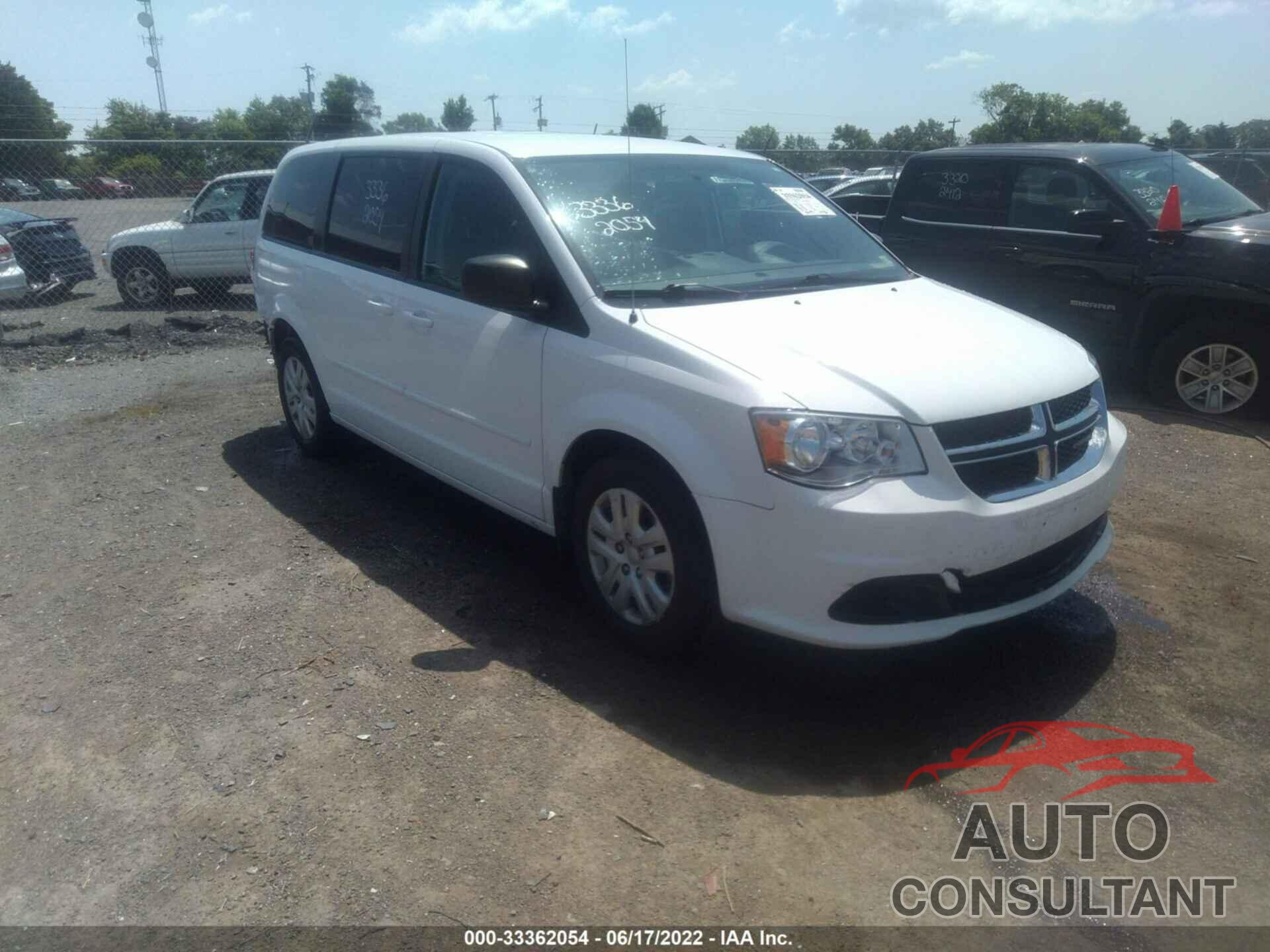 DODGE GRAND CARAVAN 2017 - 2C4RDGBG3HR776610