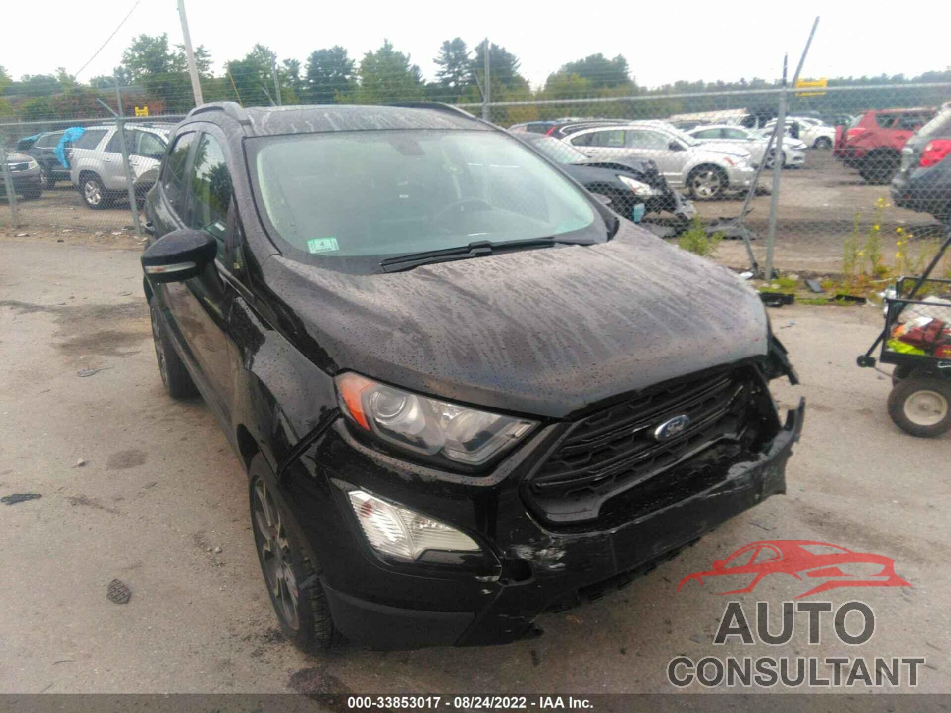 FORD ECOSPORT 2019 - MAJ6S3JL1KC267475