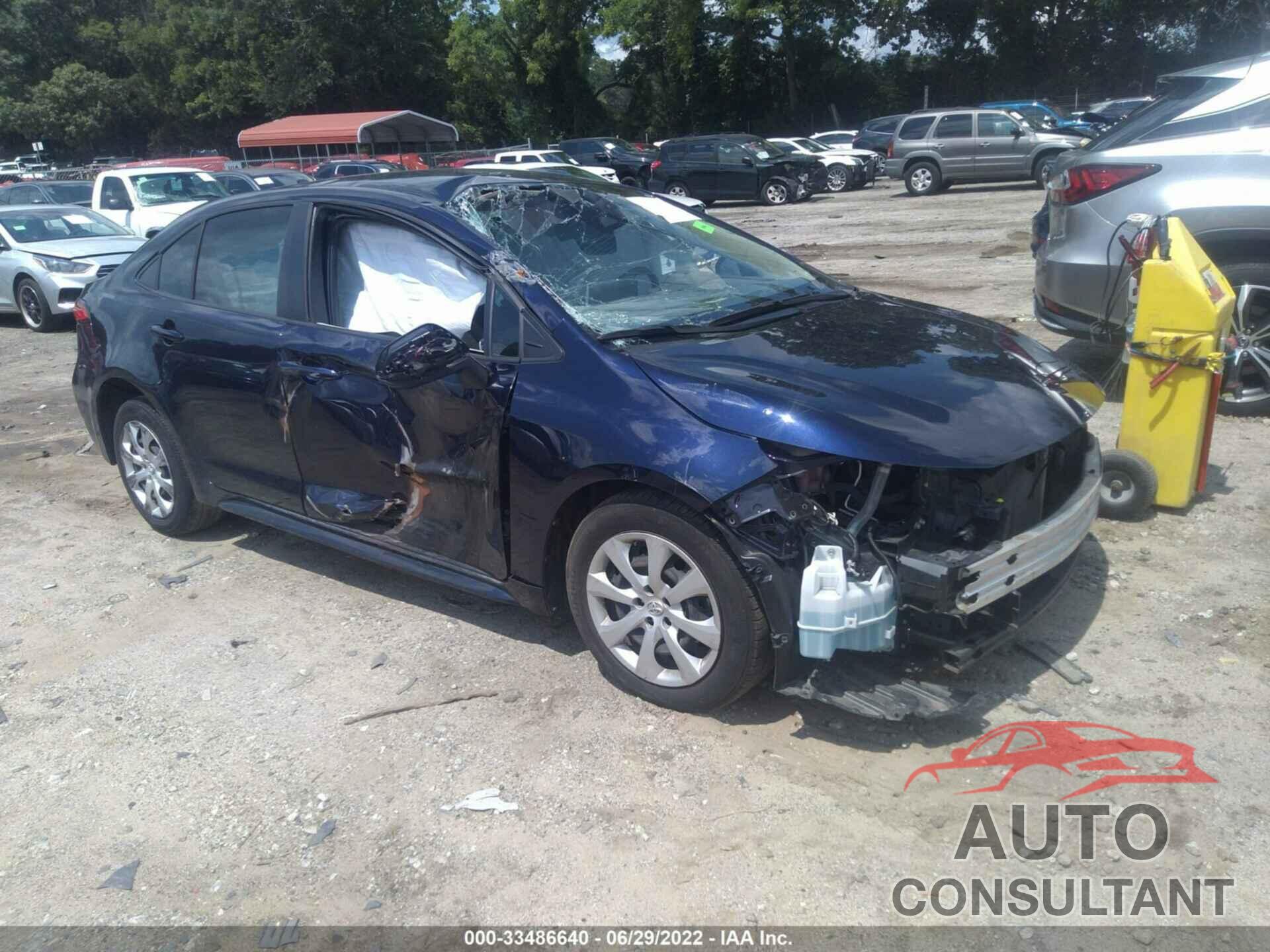 TOYOTA COROLLA 2020 - JTDEPRAE9LJ029396
