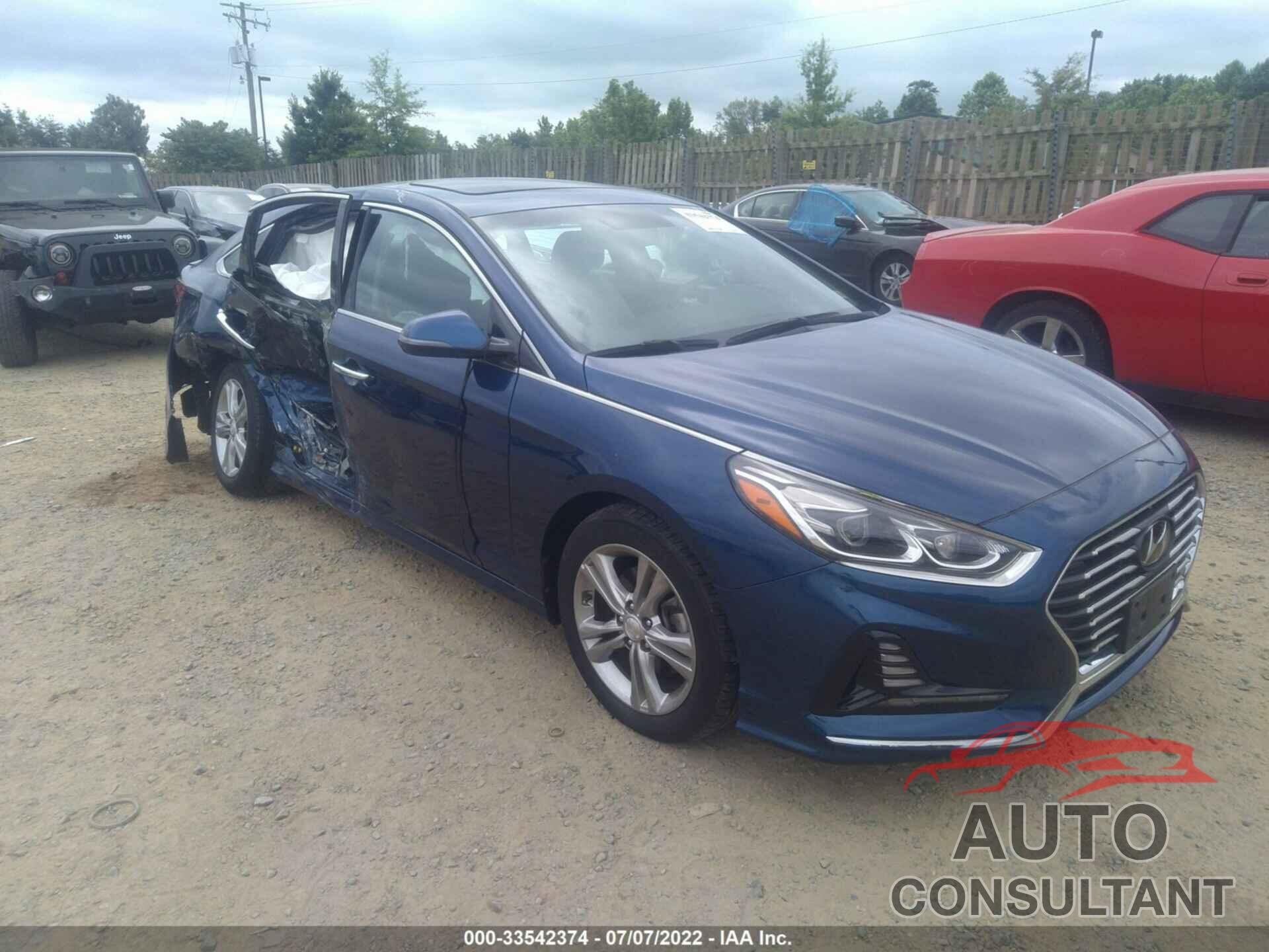 HYUNDAI SONATA 2018 - 5NPE34AFXJH640034